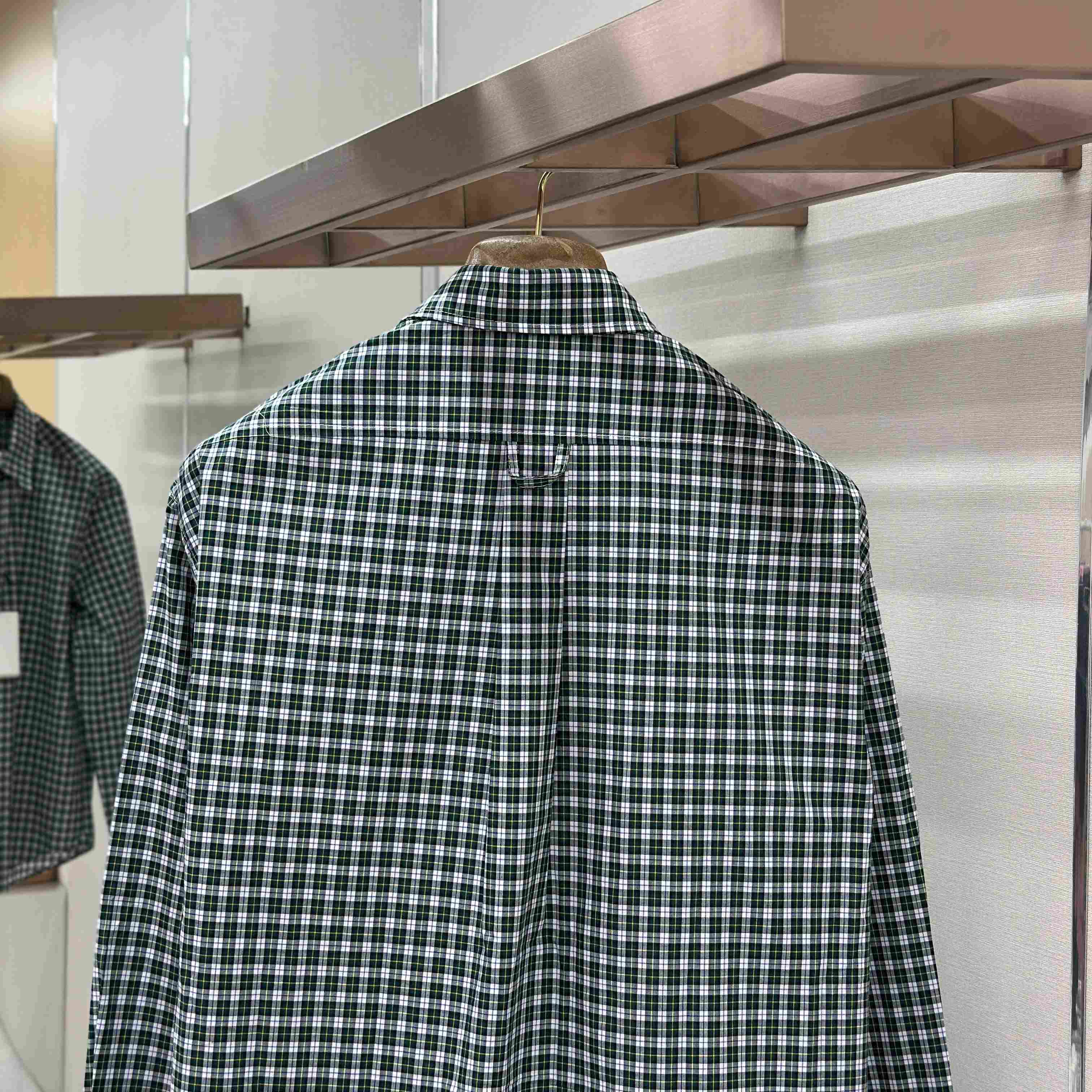 Celine Shirt IN Tartan Cotton Cloth - FashionPlug