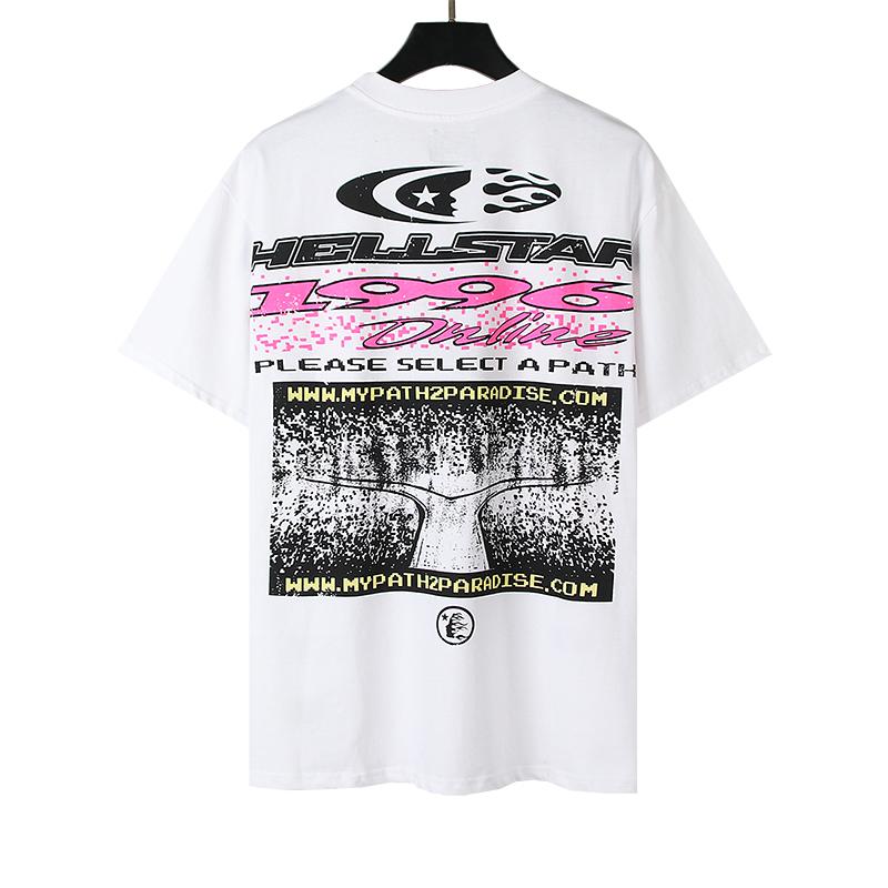 Hellstar Pixel Graphic T-Shirt - FashionPlug