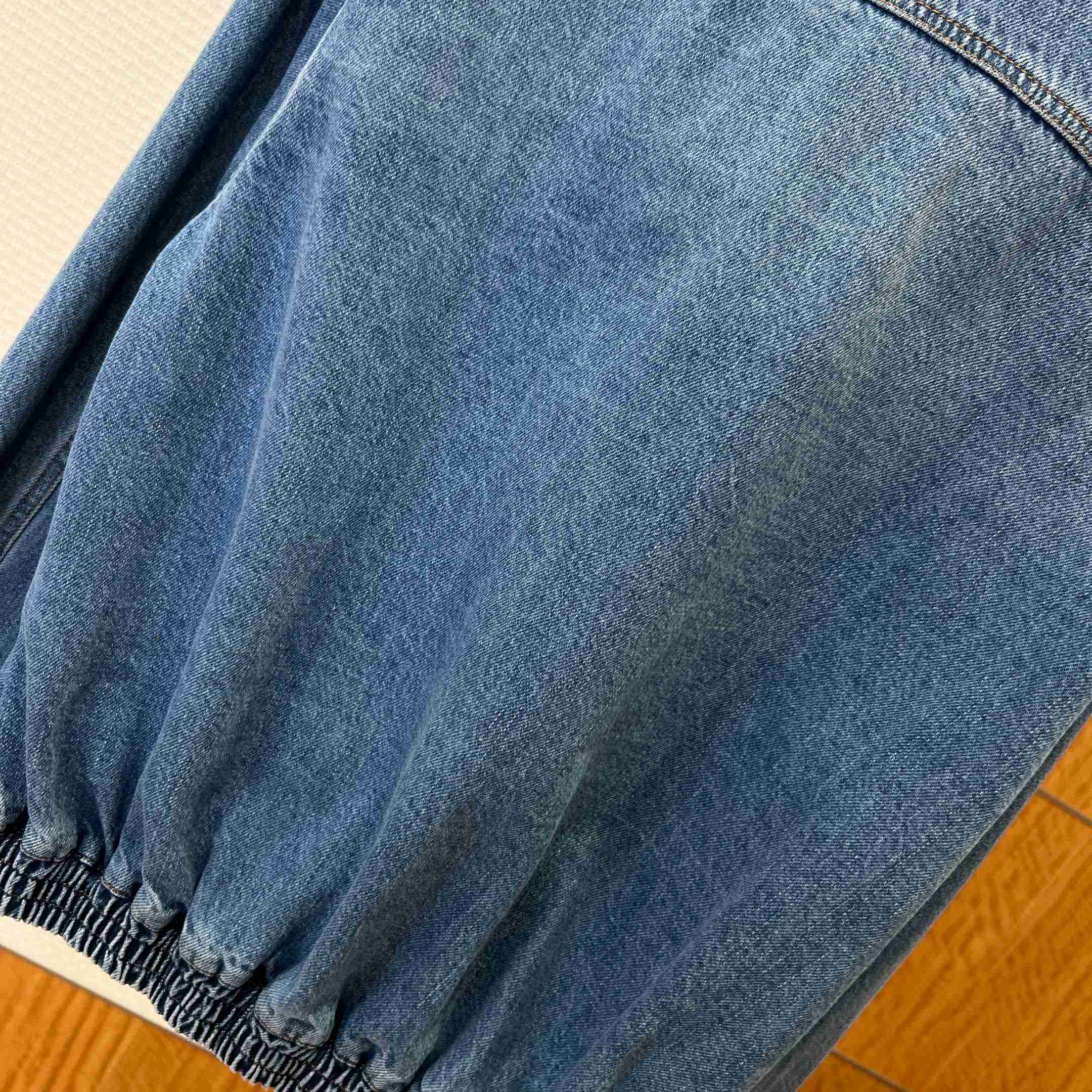 Dior Zipped Jacket Blue Cotton Twill - FashionPlug