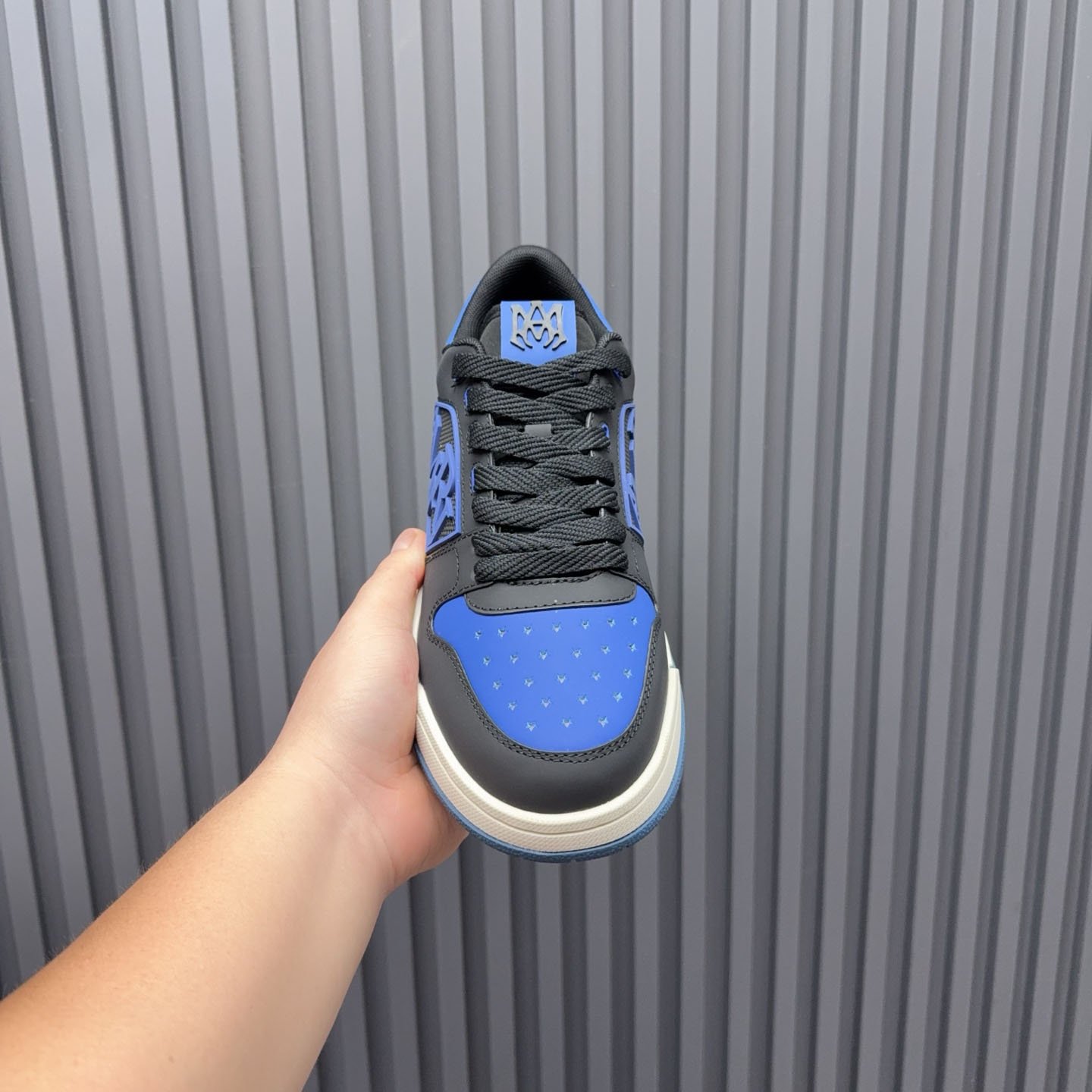 Amiri Classic Low 'True Blue' Sneakers - FashionPlug
