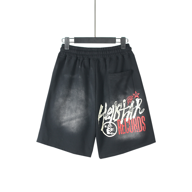 Hellstar Studios Records Shorts - FashionPlug