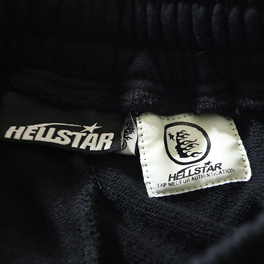 Hellstar Studios Records Shorts - FashionPlug