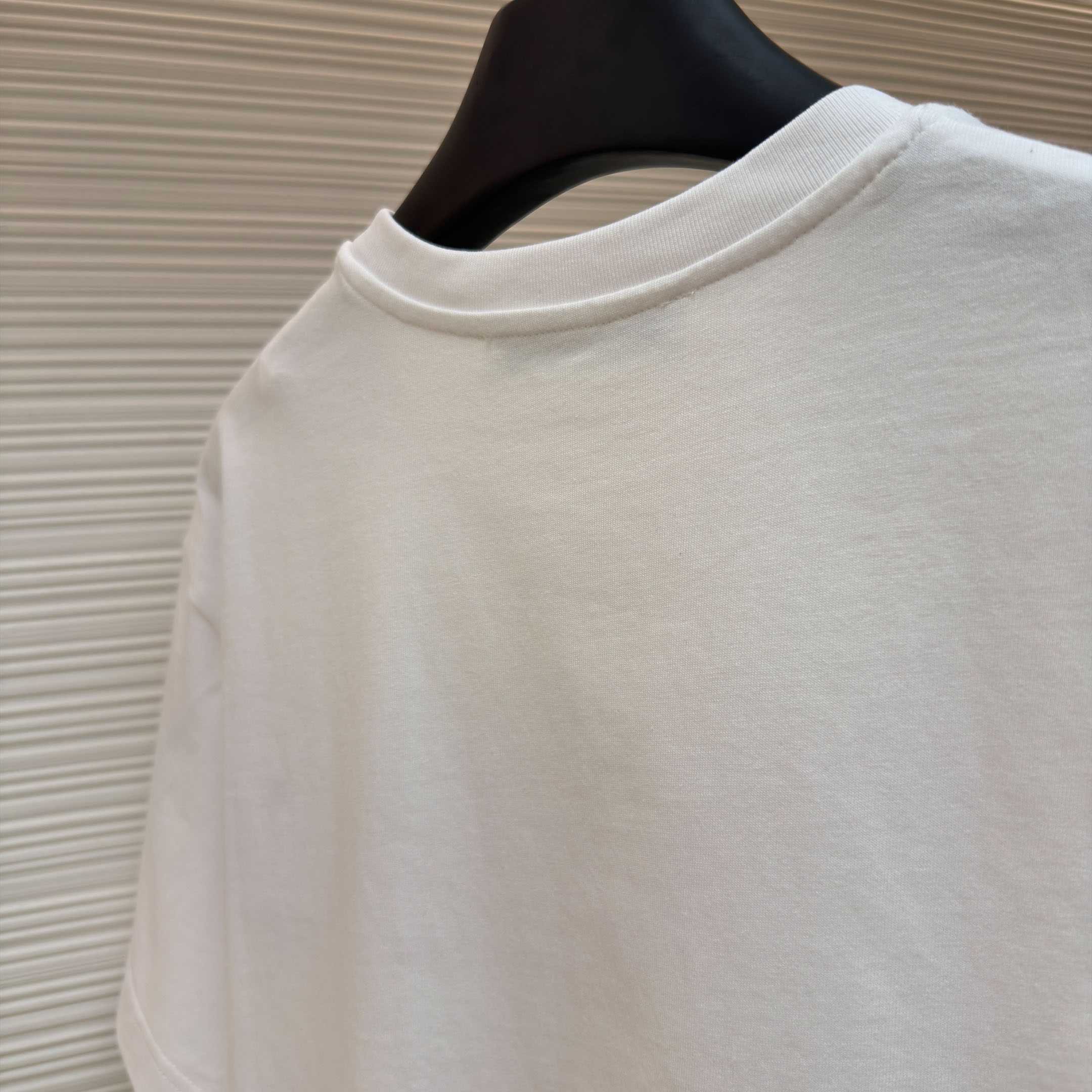 Givenchy T-shirt In Cotton With Surrealism Print - FashionPlug