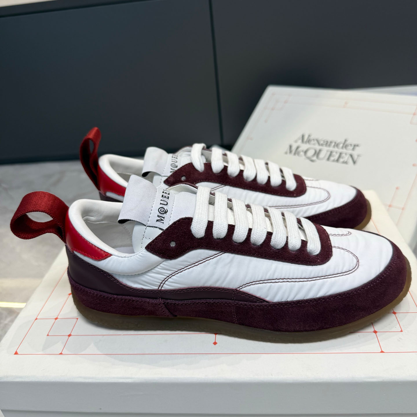 Alexander McQueen EC1 Sneaker In Beige/Brown - FashionPlug