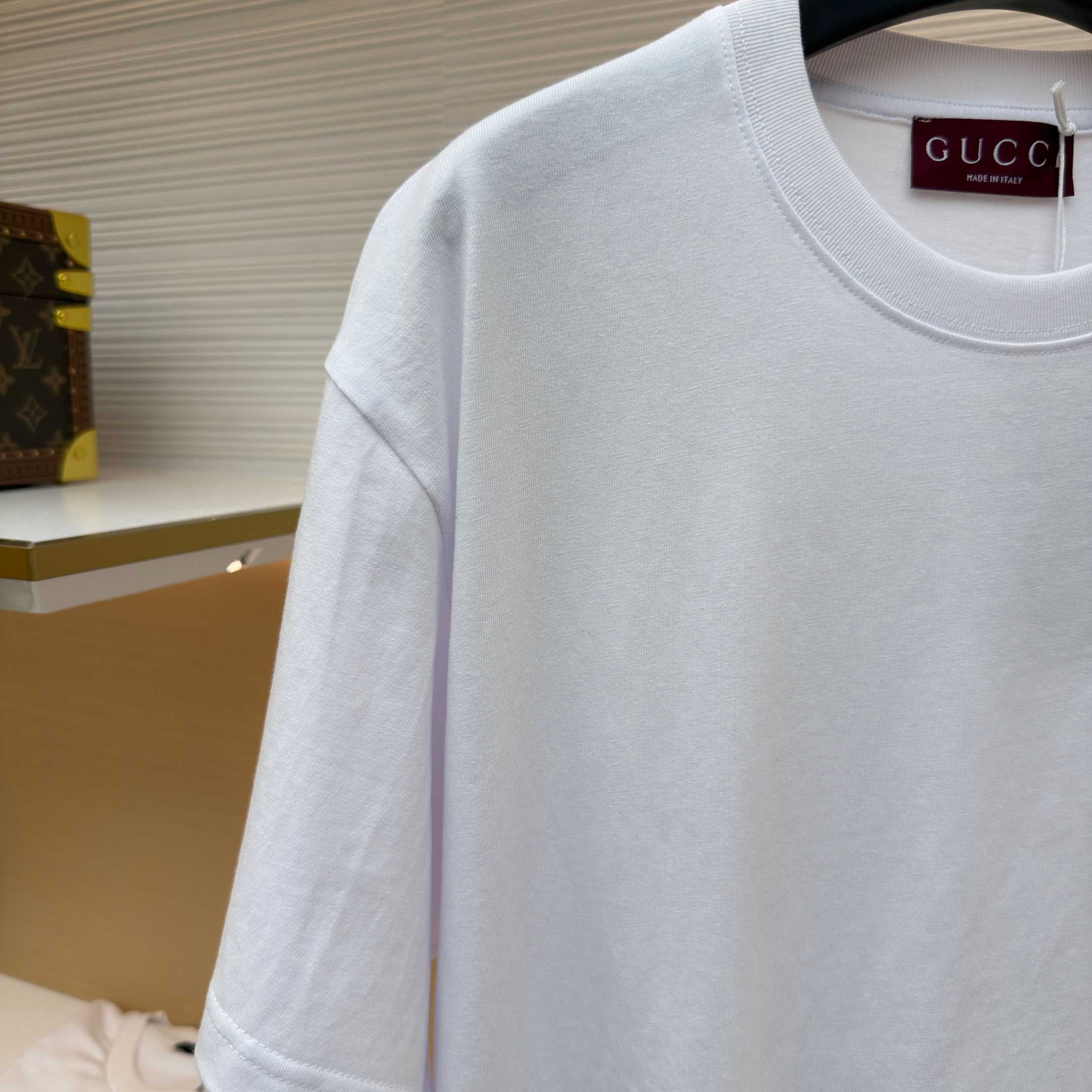 Gucci Medium Cotton Jersey T-shirt - FashionPlug