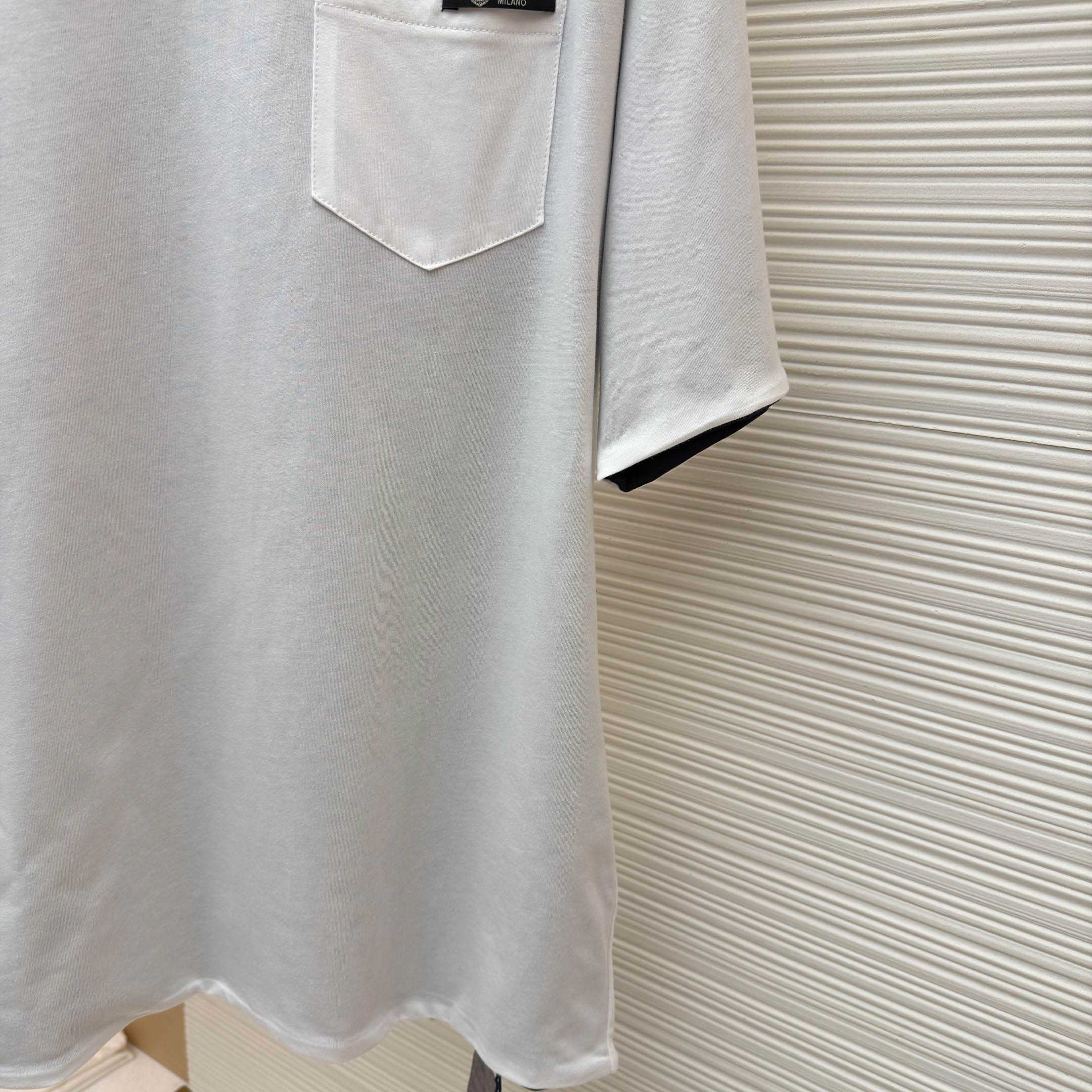 Balenciaga Reversible Cotton T-shirt - FashionPlug