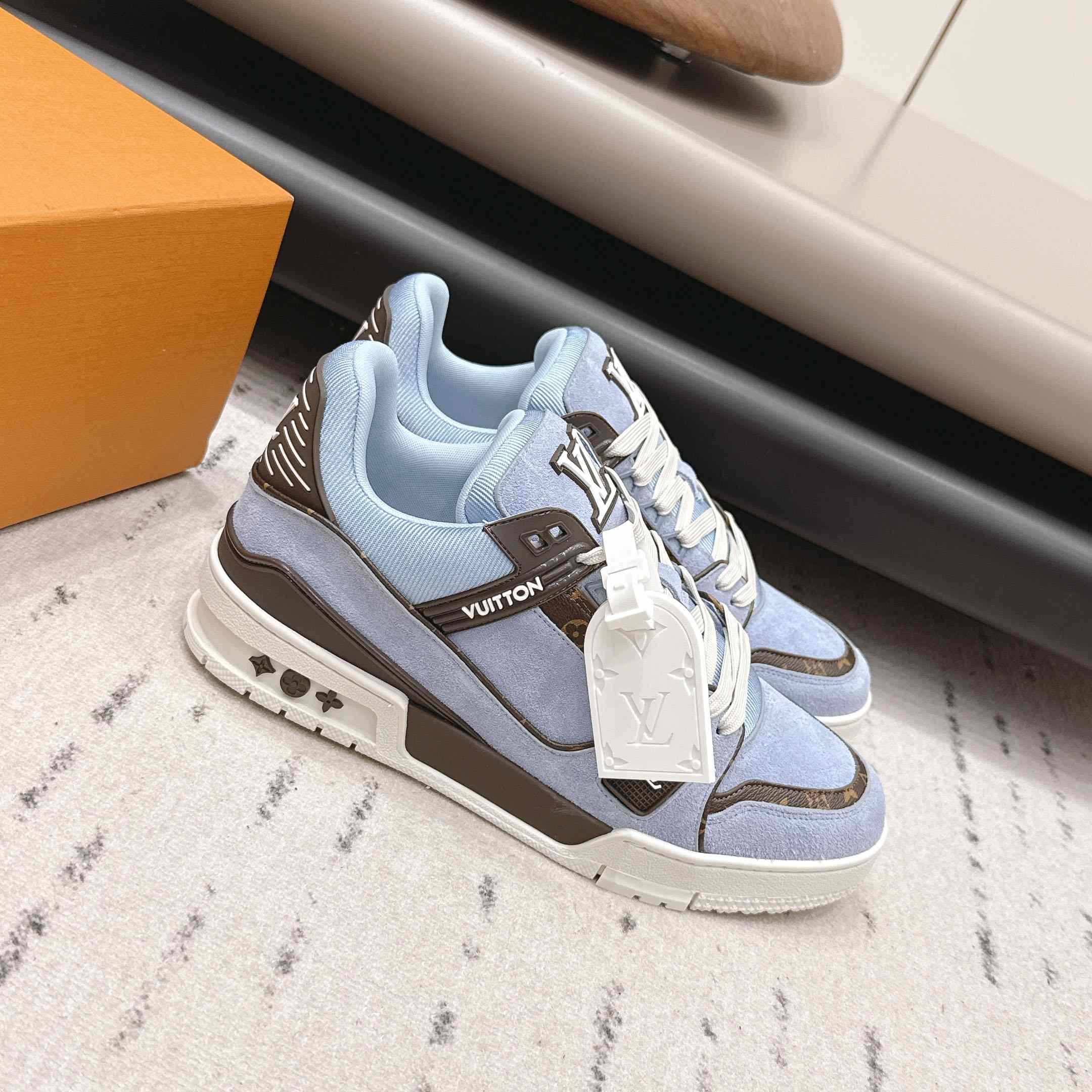 Louis Vuitton LV Trainer Sneaker 1AKB6Q - FashionPlug