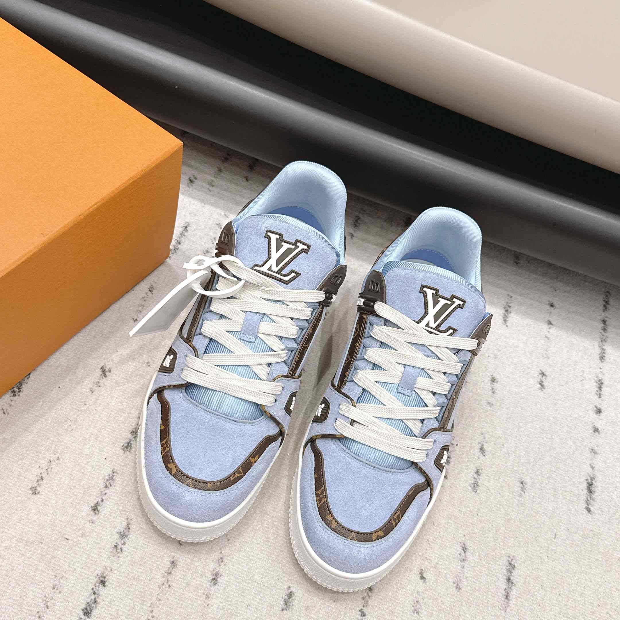 Louis Vuitton LV Trainer Sneaker 1AKB6Q - FashionPlug