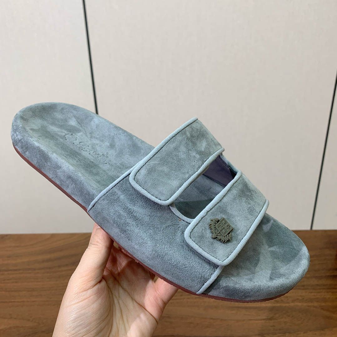 Loro Piana Waikiki Slide Sandal - FashionPlug