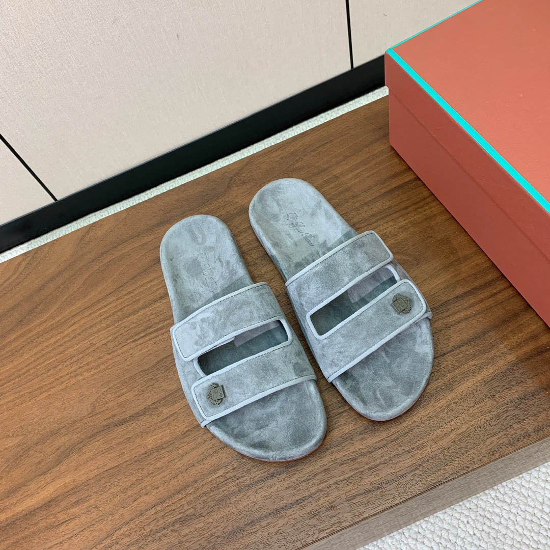 Loro Piana Waikiki Slide Sandal - FashionPlug