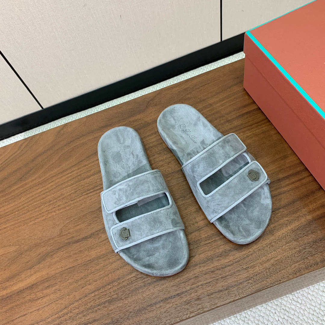 Loro Piana Waikiki Slide Sandal - FashionPlug