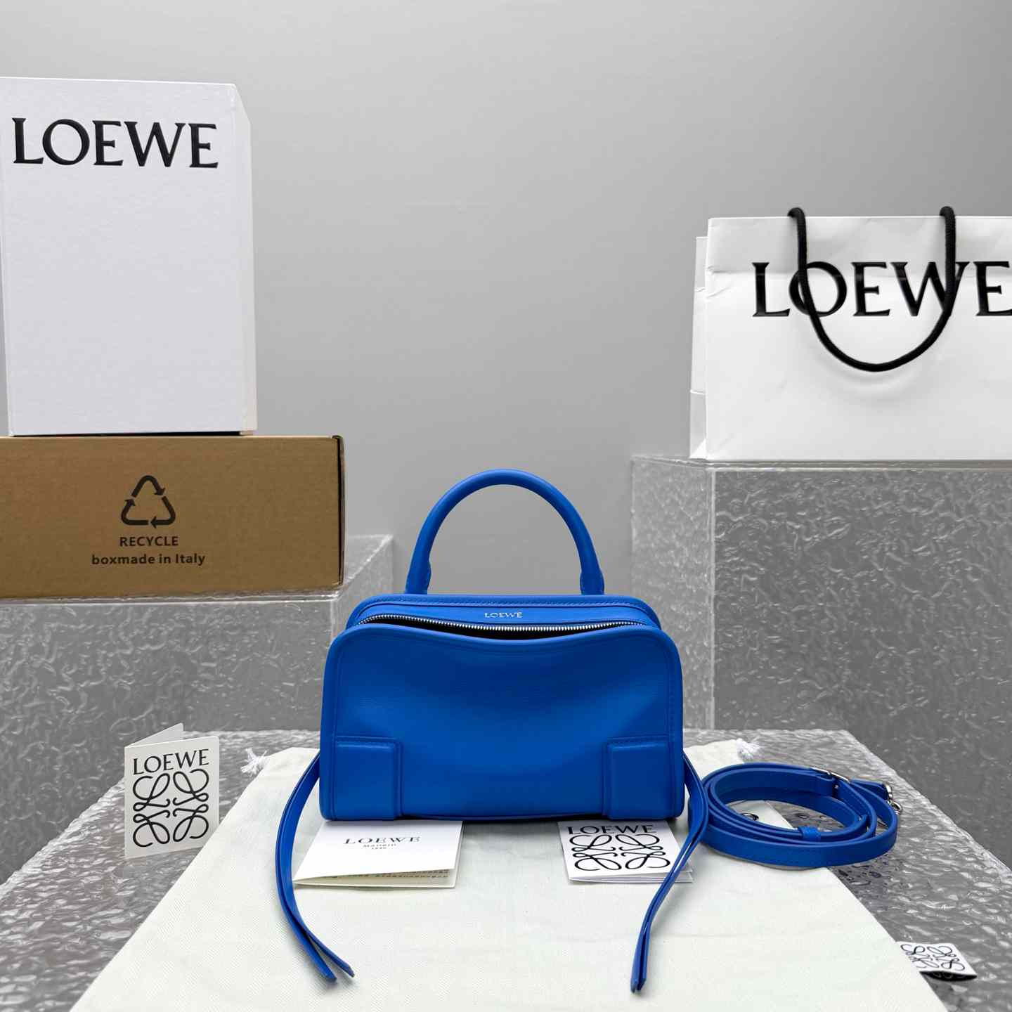 Loewe Mini Amazona 180 Bag In Soft Calfskin - FashionPlug