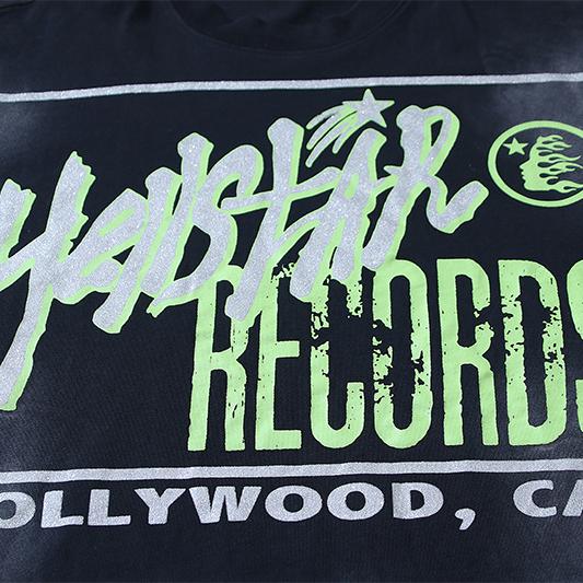 Hellstar Records Remix T-Shirt  - FashionPlug