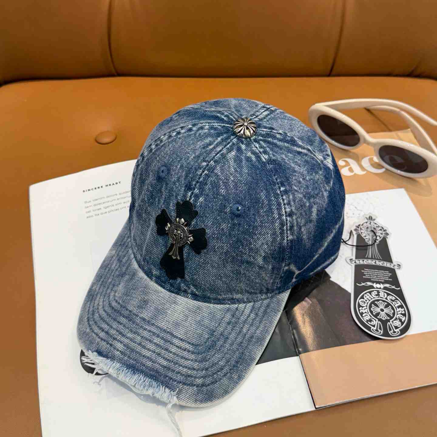 Chrome Heart Baseball Cap  - FashionPlug