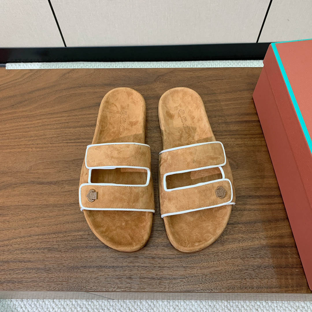 Loro Piana Waikiki Slide Sandal - FashionPlug