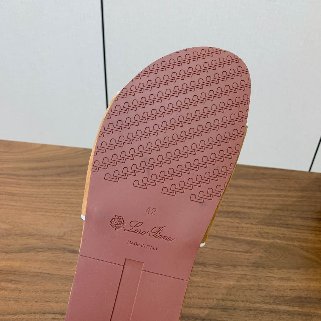 Loro Piana Waikiki Slide Sandal - FashionPlug