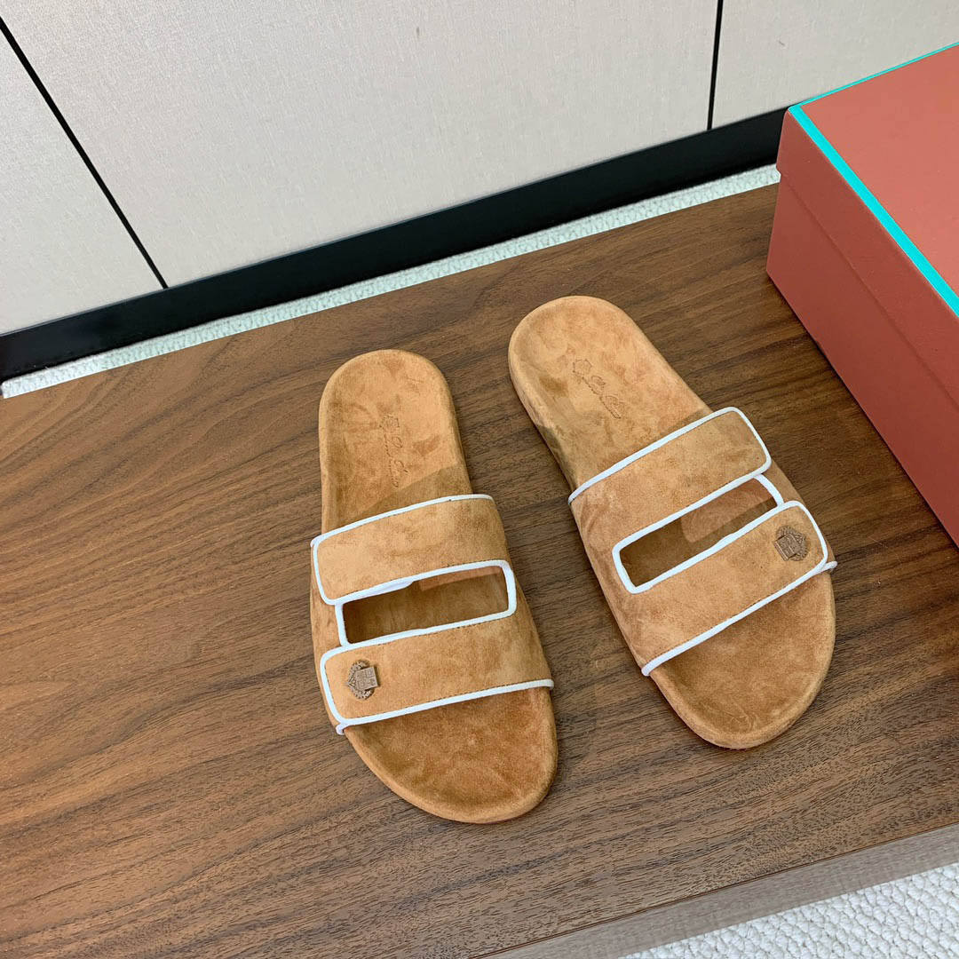 Loro Piana Waikiki Slide Sandal - FashionPlug