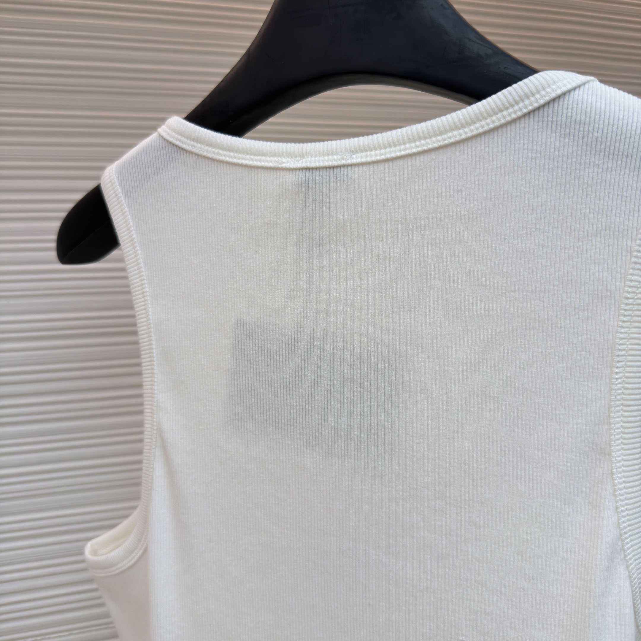 Loewe Anagram Tank Top 'White' - FashionPlug