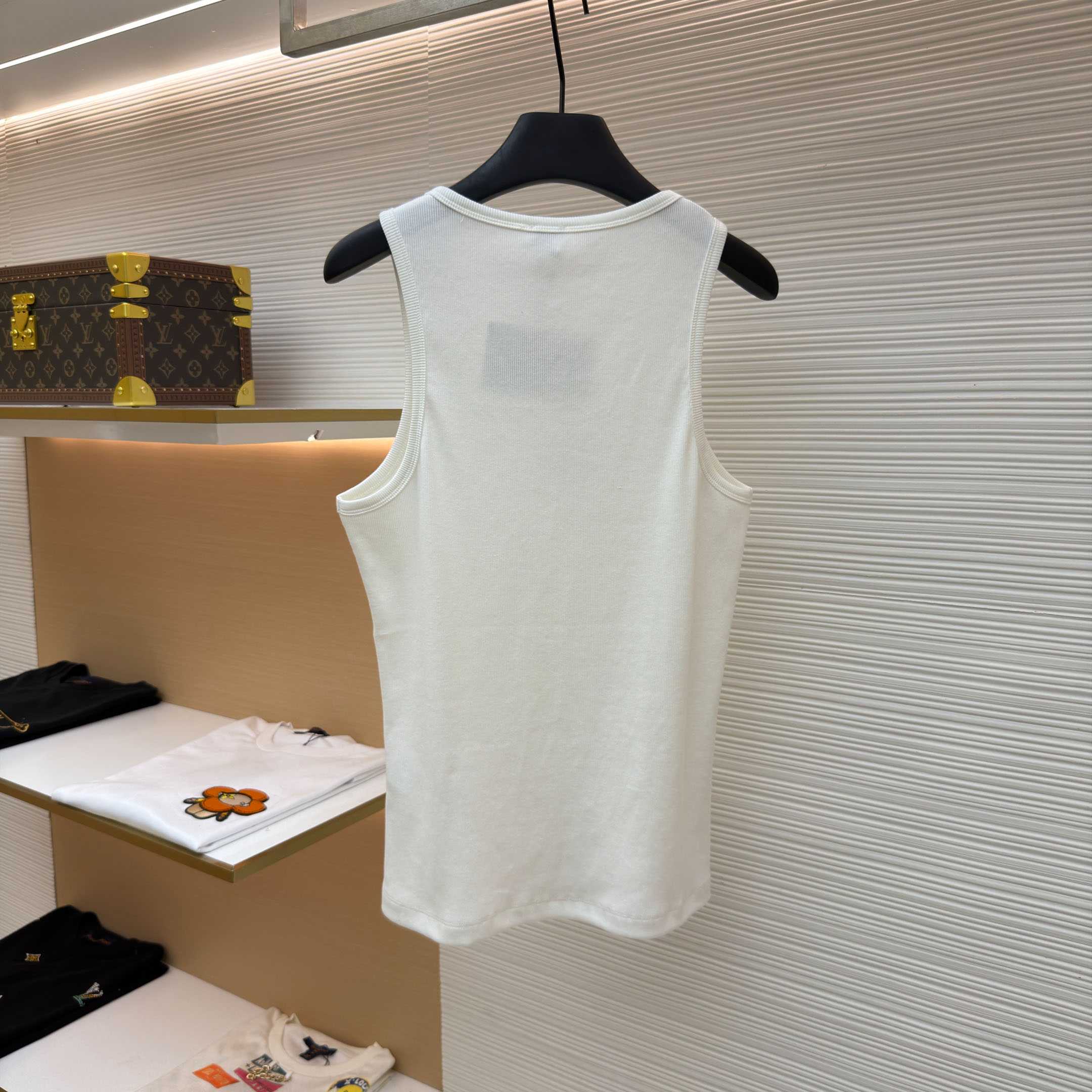 Loewe Anagram Tank Top 'White' - FashionPlug