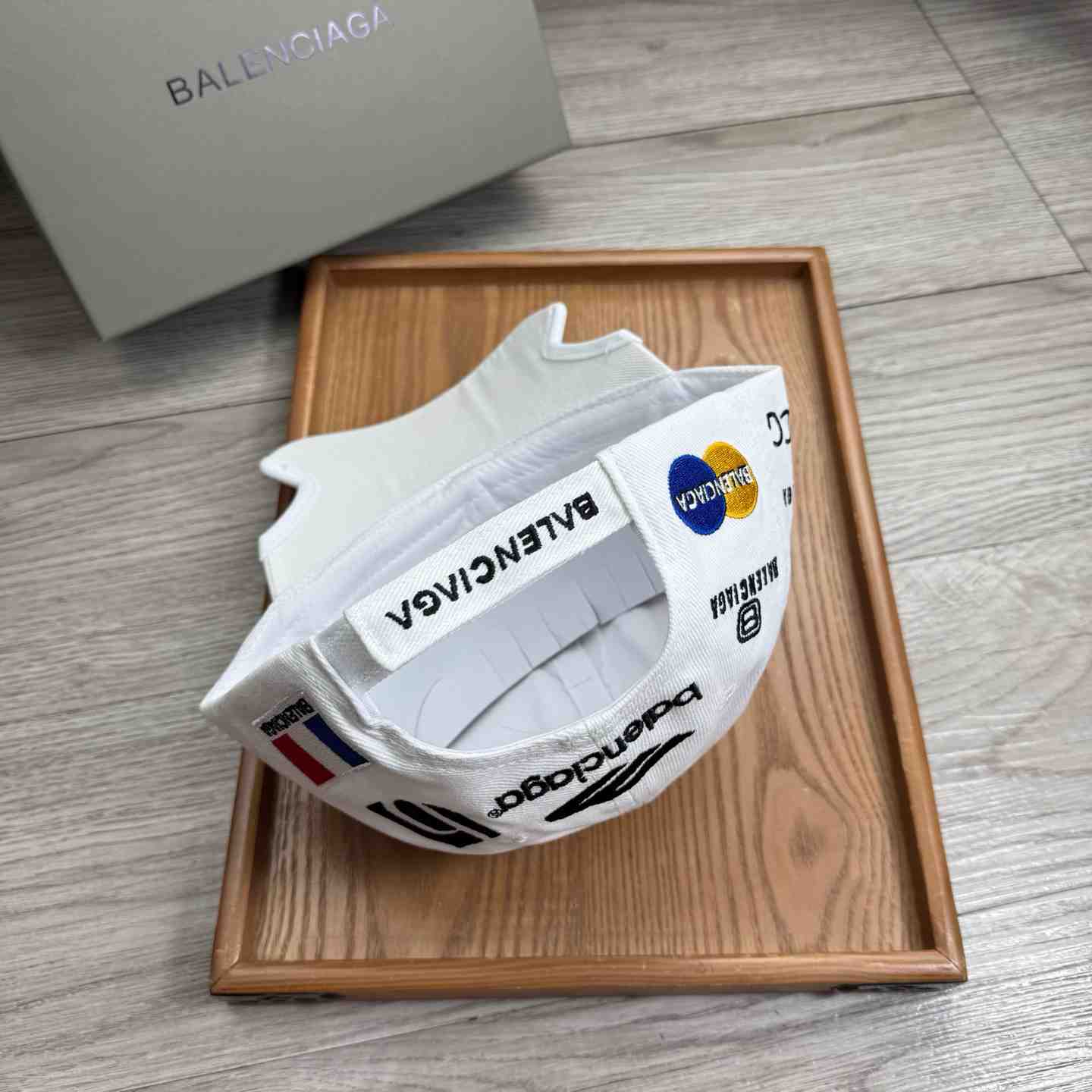 Balenciaga Top League Racer Cap Hat - FashionPlug