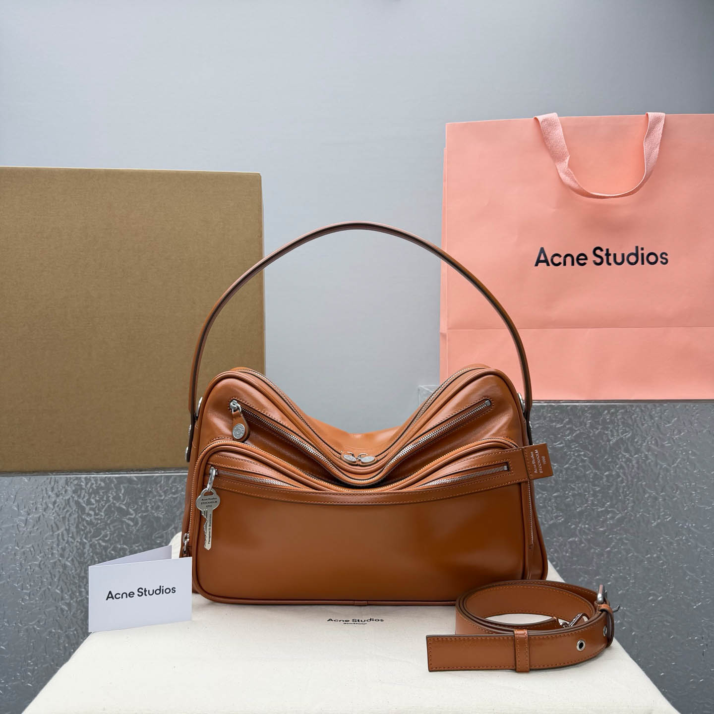 Acne Studios Camero Camera Shoulder Bag - FashionPlug