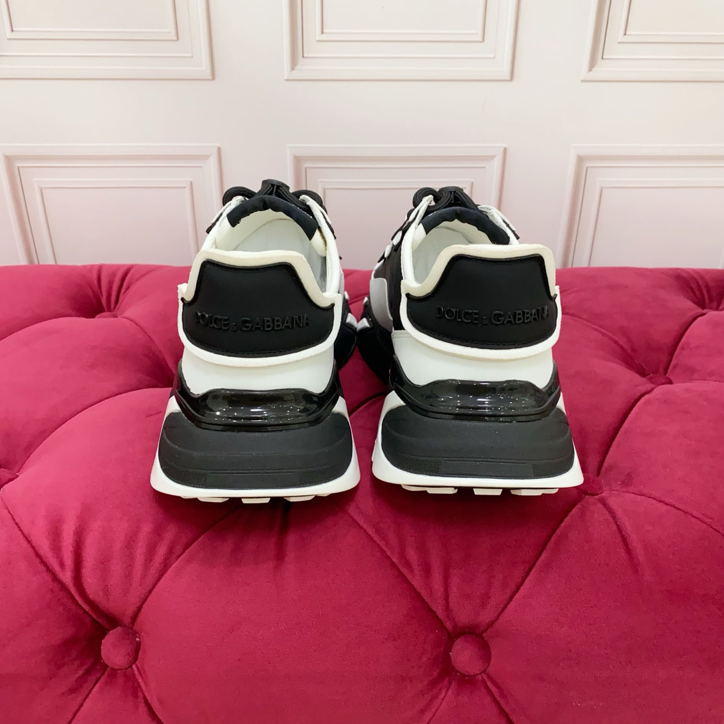 Dolce & Gabbana Day Faster Sneakers In Fabric - FashionPlug