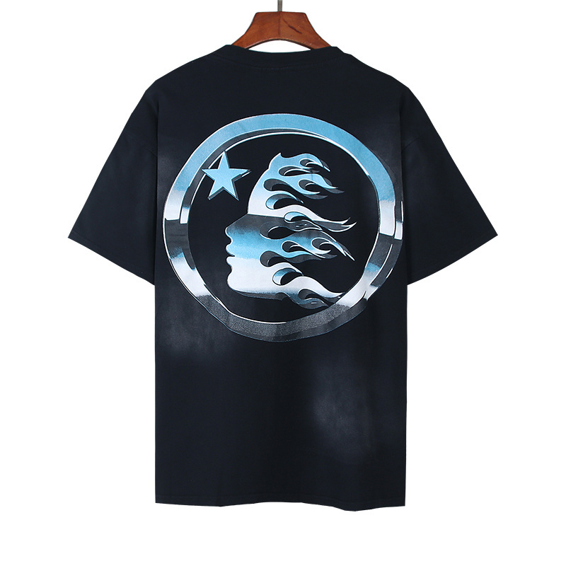 Hellstar Chrome Logo T-Shirt - FashionPlug
