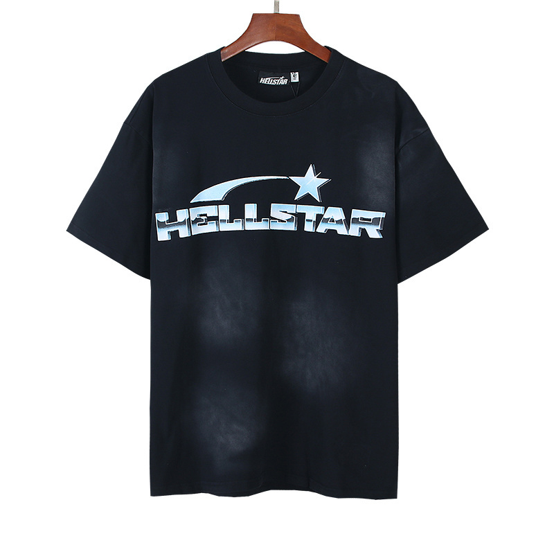 Hellstar Chrome Logo T-Shirt - FashionPlug
