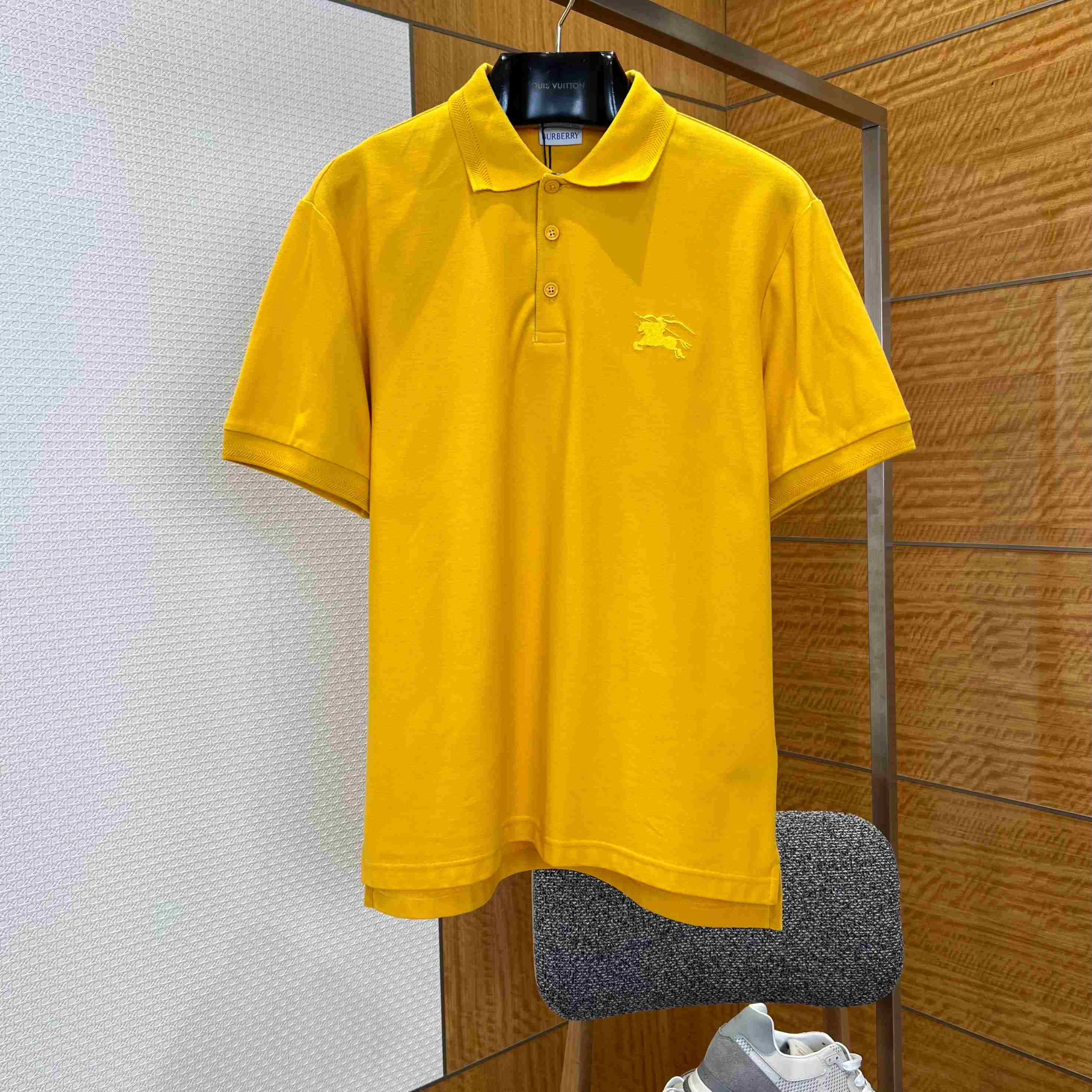 Burberry Cotton Polo Shirt - FashionPlug