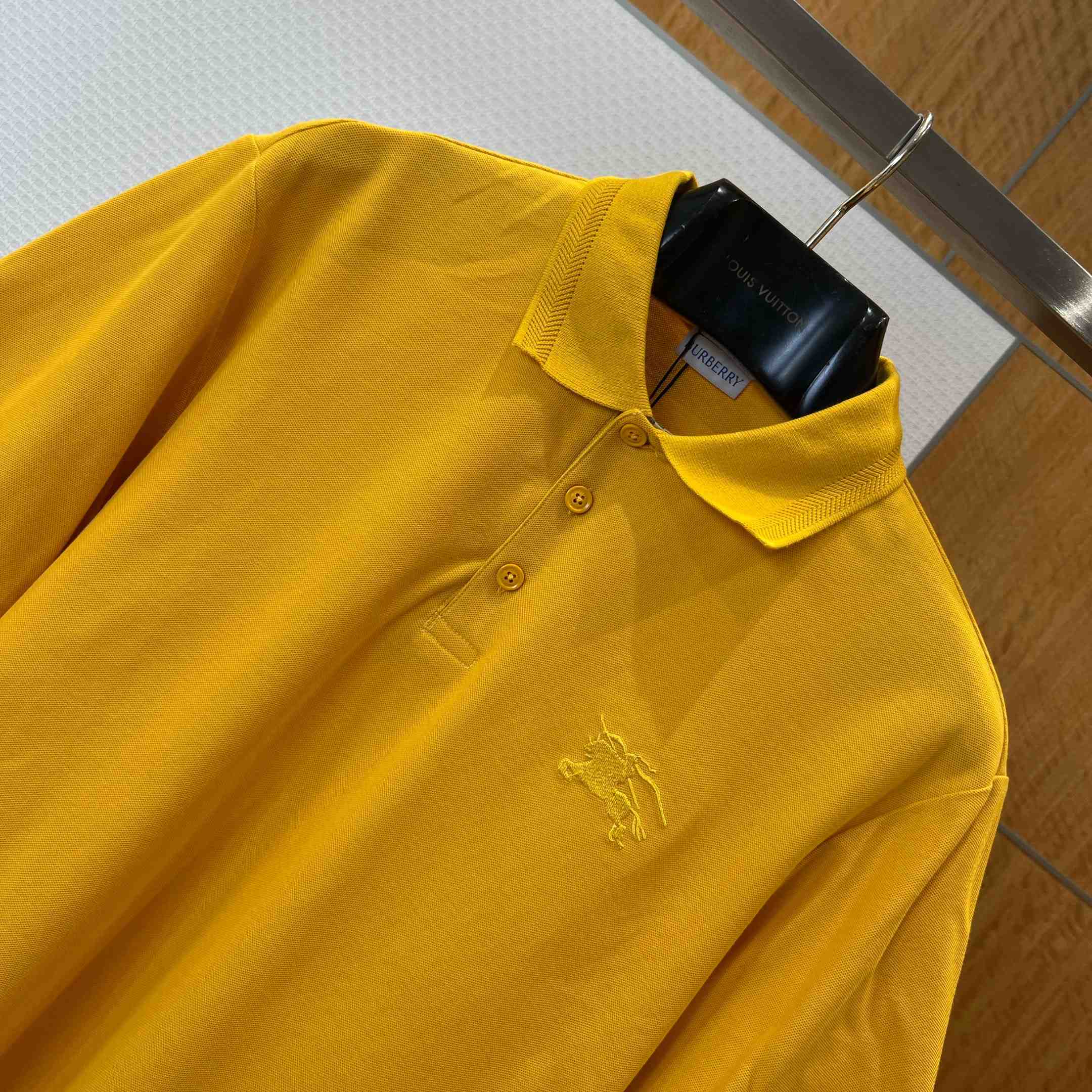 Burberry Cotton Polo Shirt - FashionPlug