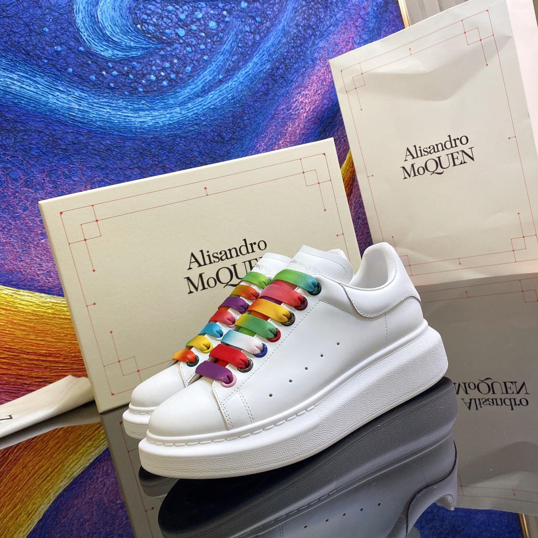 Alexander Mcqueen Rainbow Lace Oversized Sneaker - FashionPlug