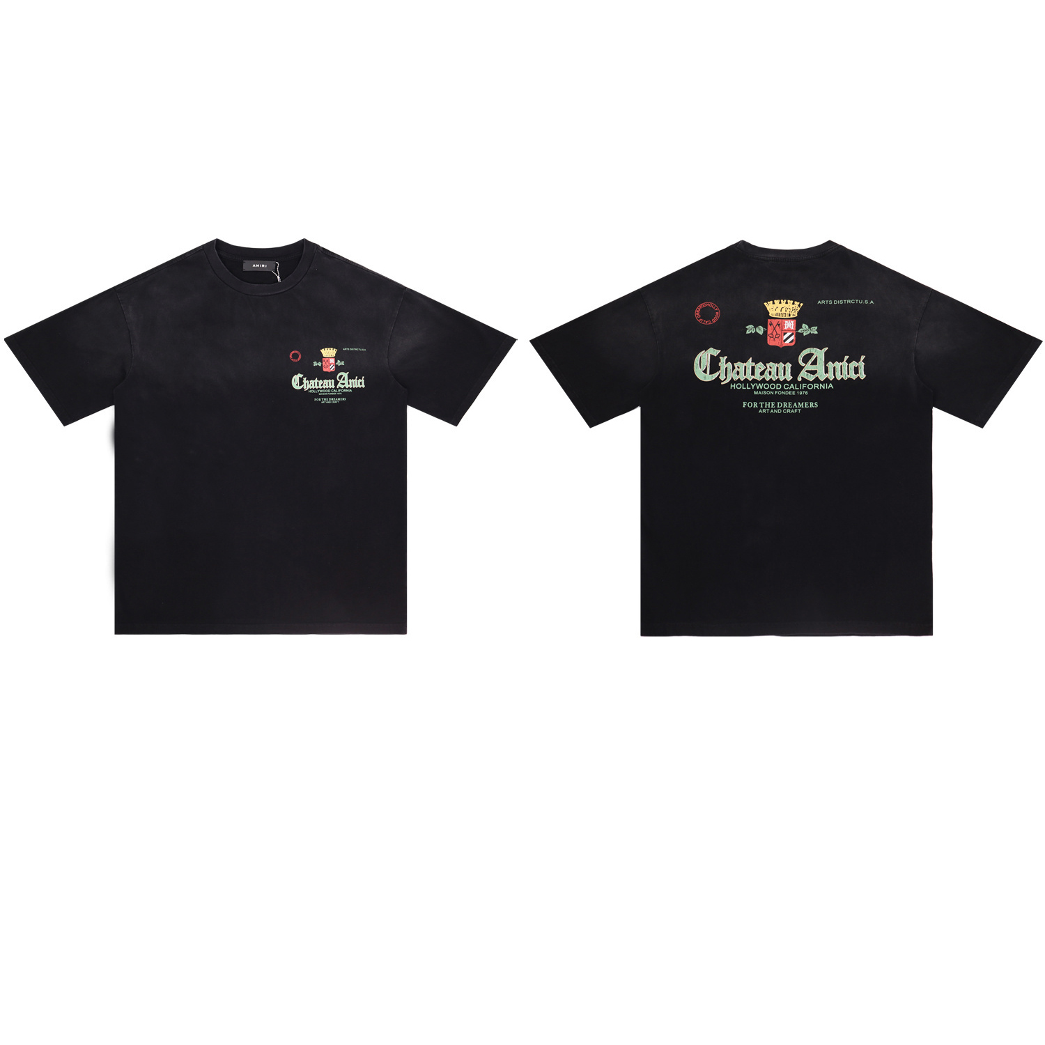 AMIRI Chateau Crown Tee - FashionPlug