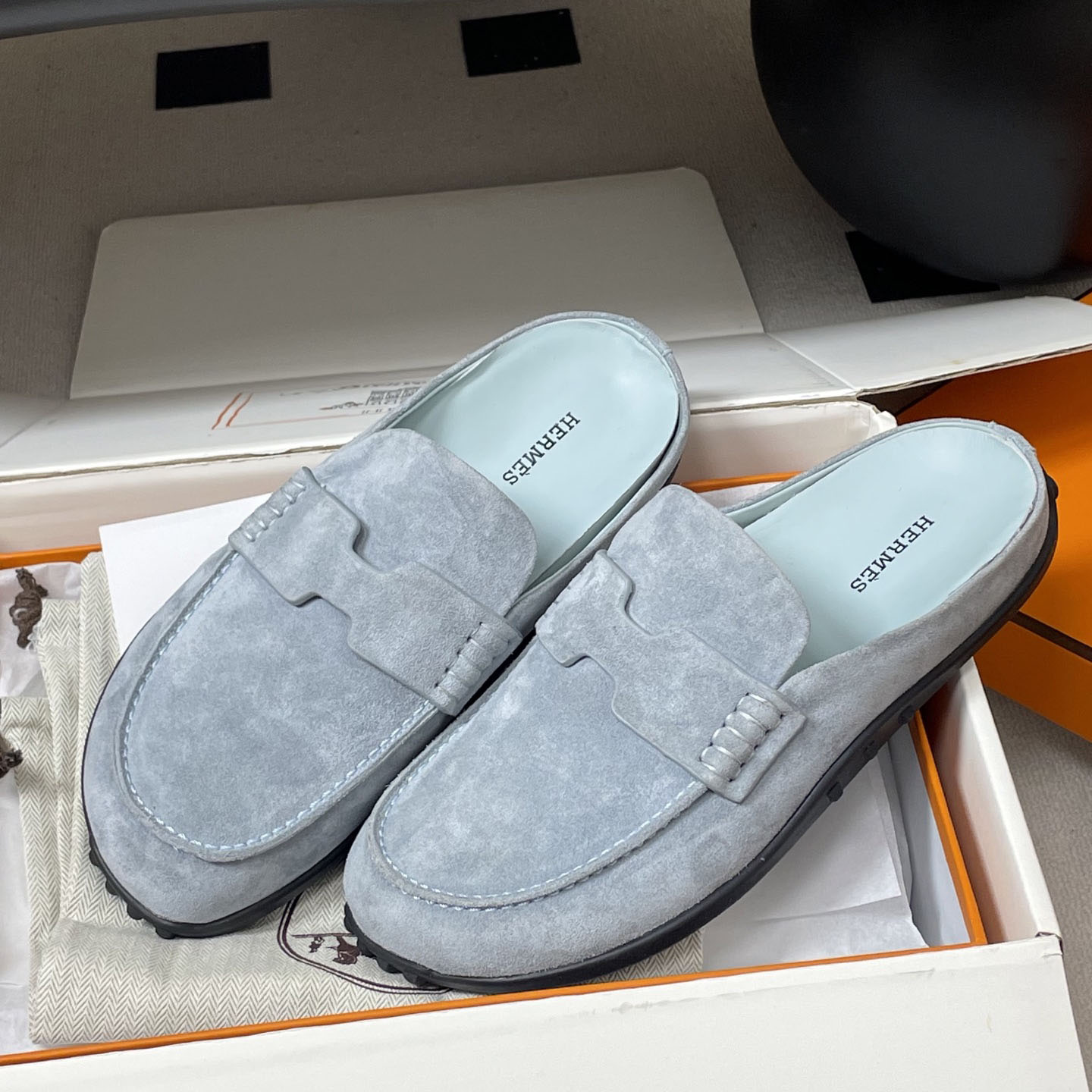 Hermes Mix Mule - FashionPlug