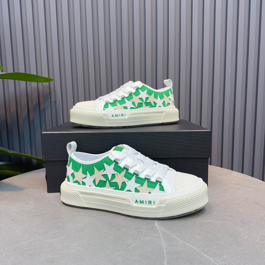 Amiri Stars Low Top Sneaker - FashionPlug