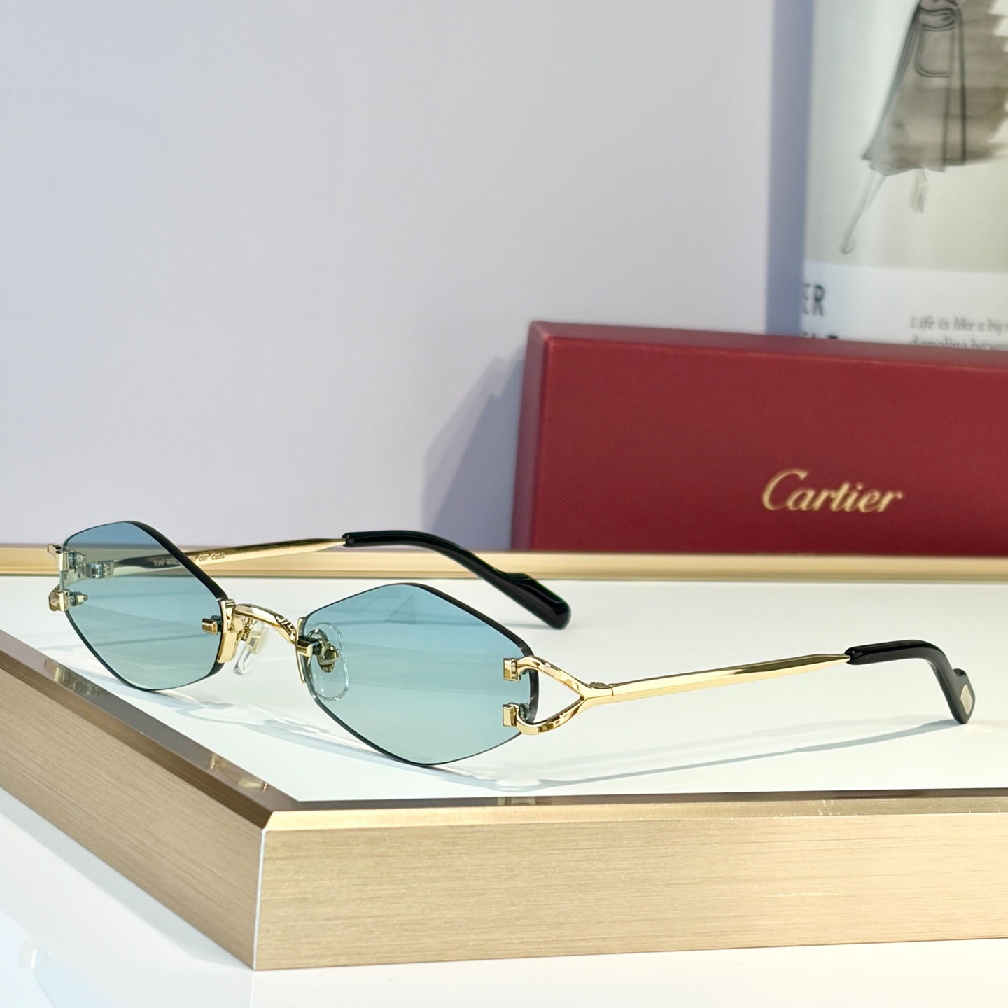 Cartier Panthère de Cartier Sunglasses   CT8100359 - FashionPlug