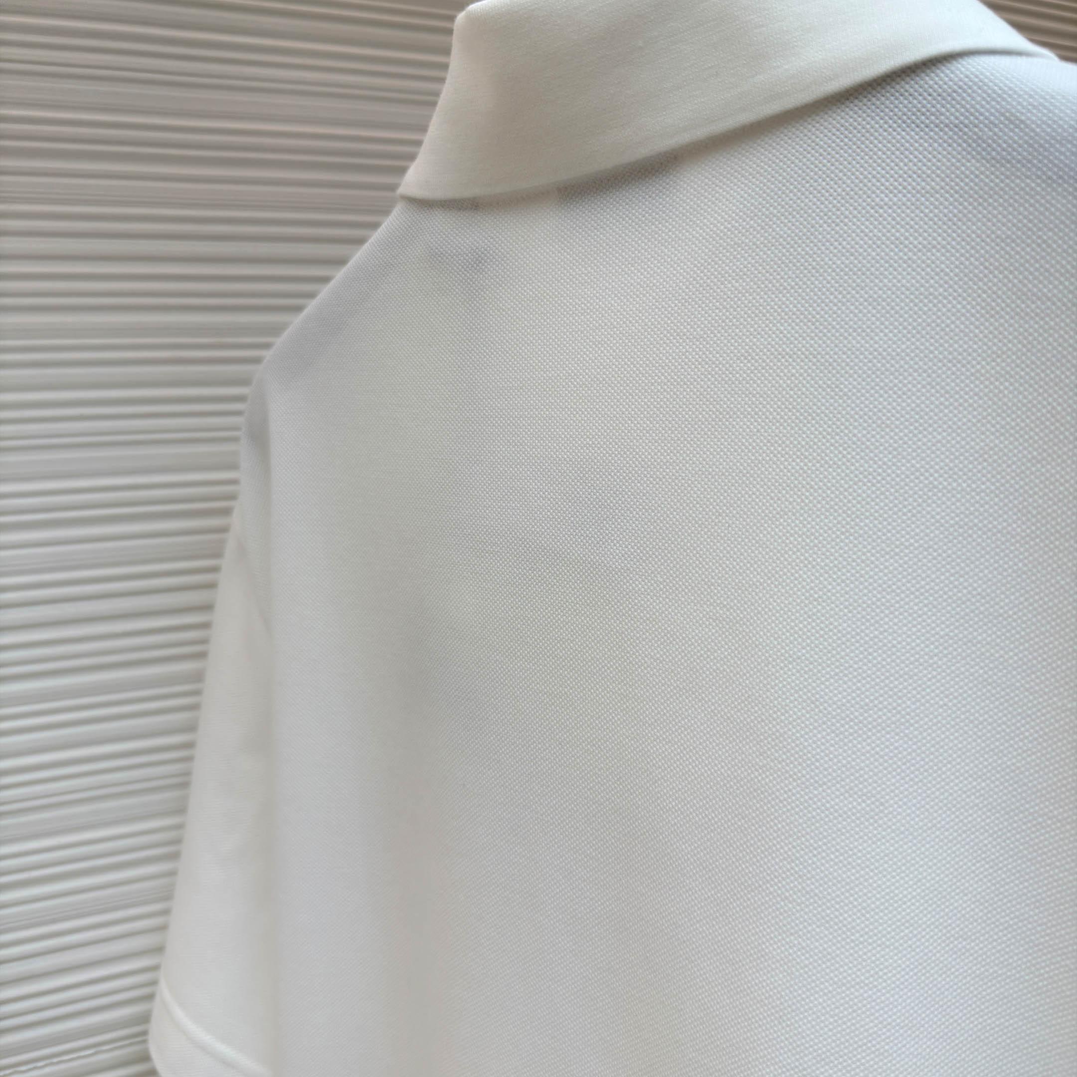 Burberry EKD Sketch Cotton Polo Shirt - FashionPlug