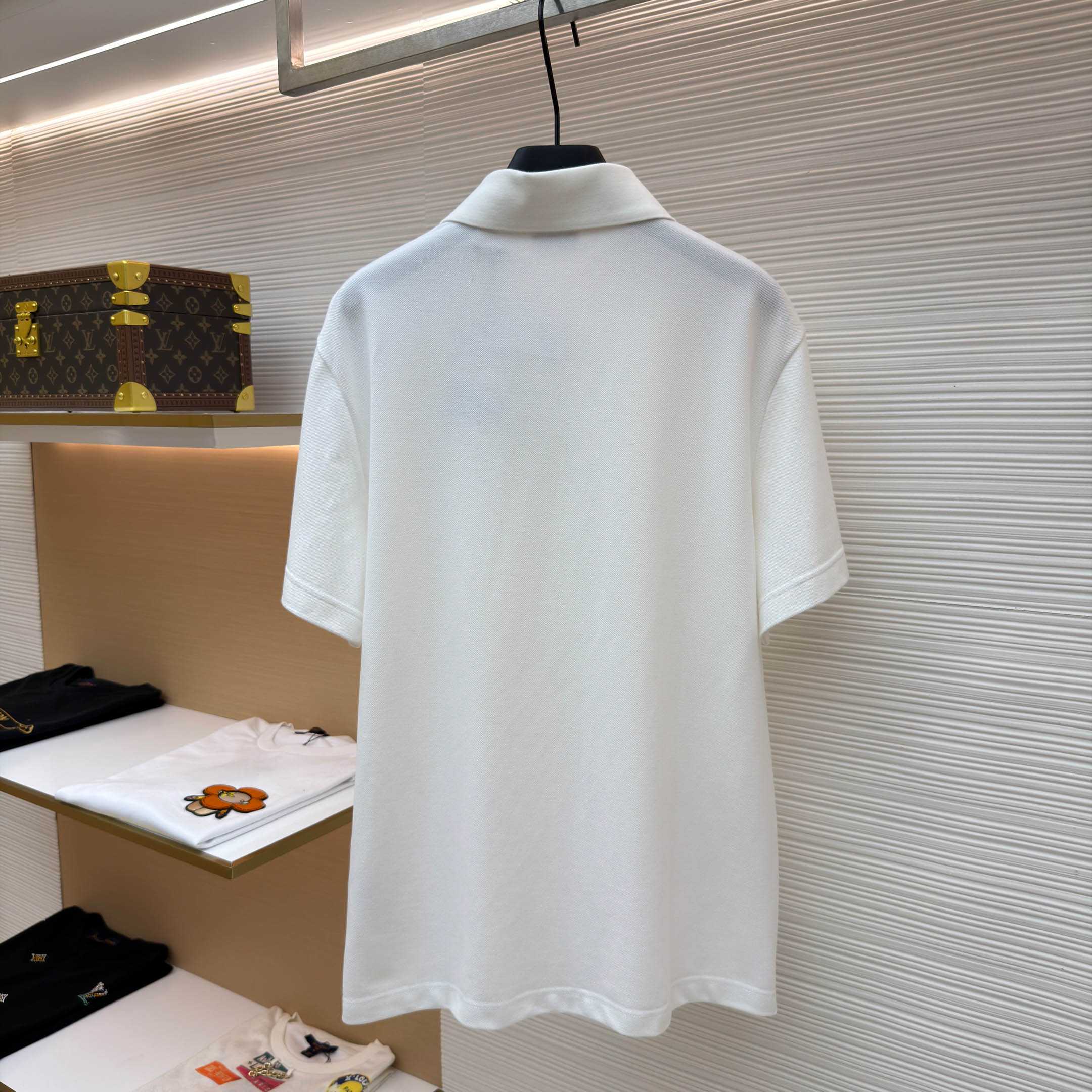 Burberry EKD Sketch Cotton Polo Shirt - FashionPlug