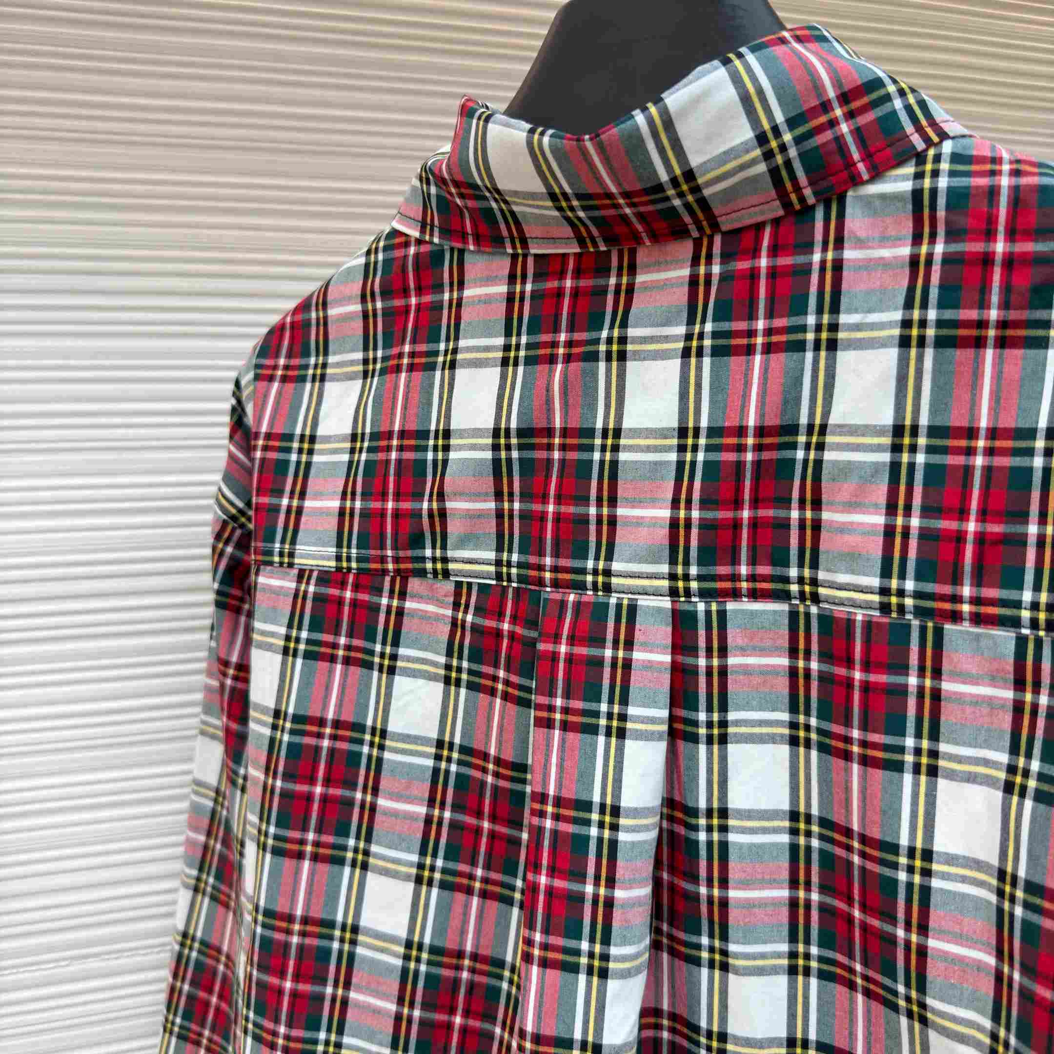 Celine Shirt In Tartan Cotton - FashionPlug