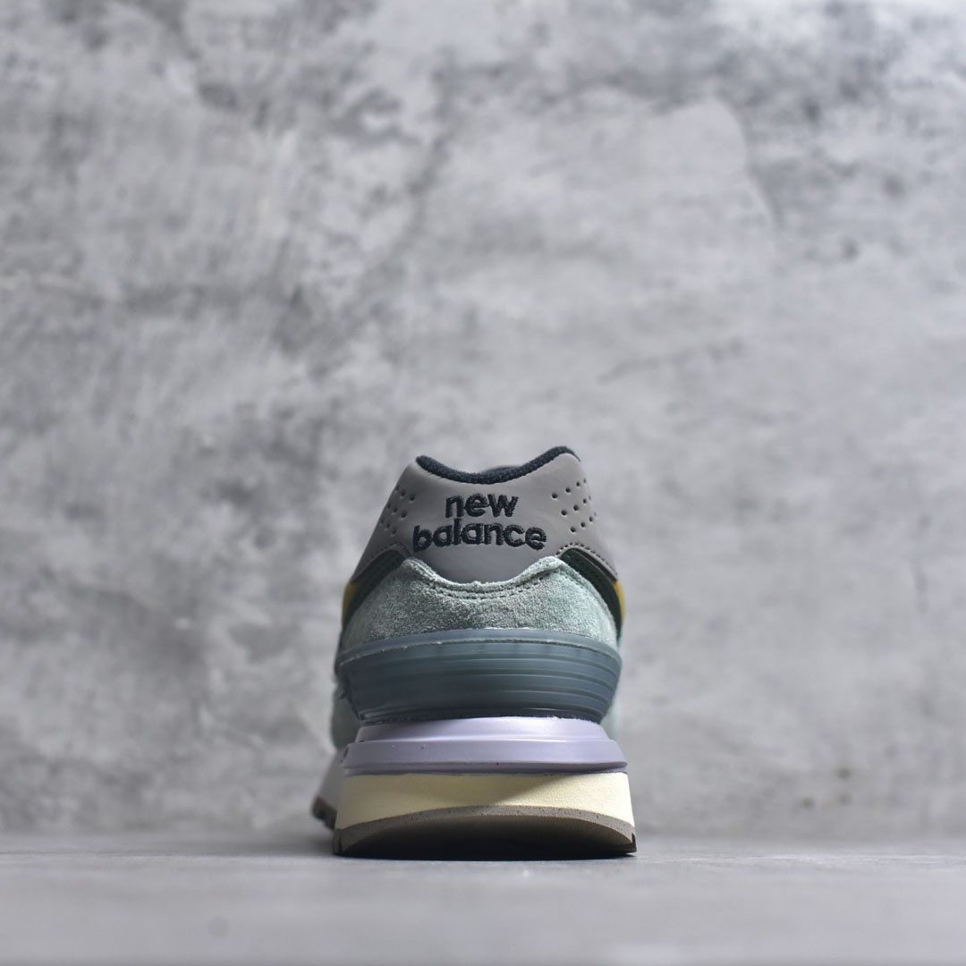 Stone Island x New Balance 574 Legacy 'Light Green' - FashionPlug