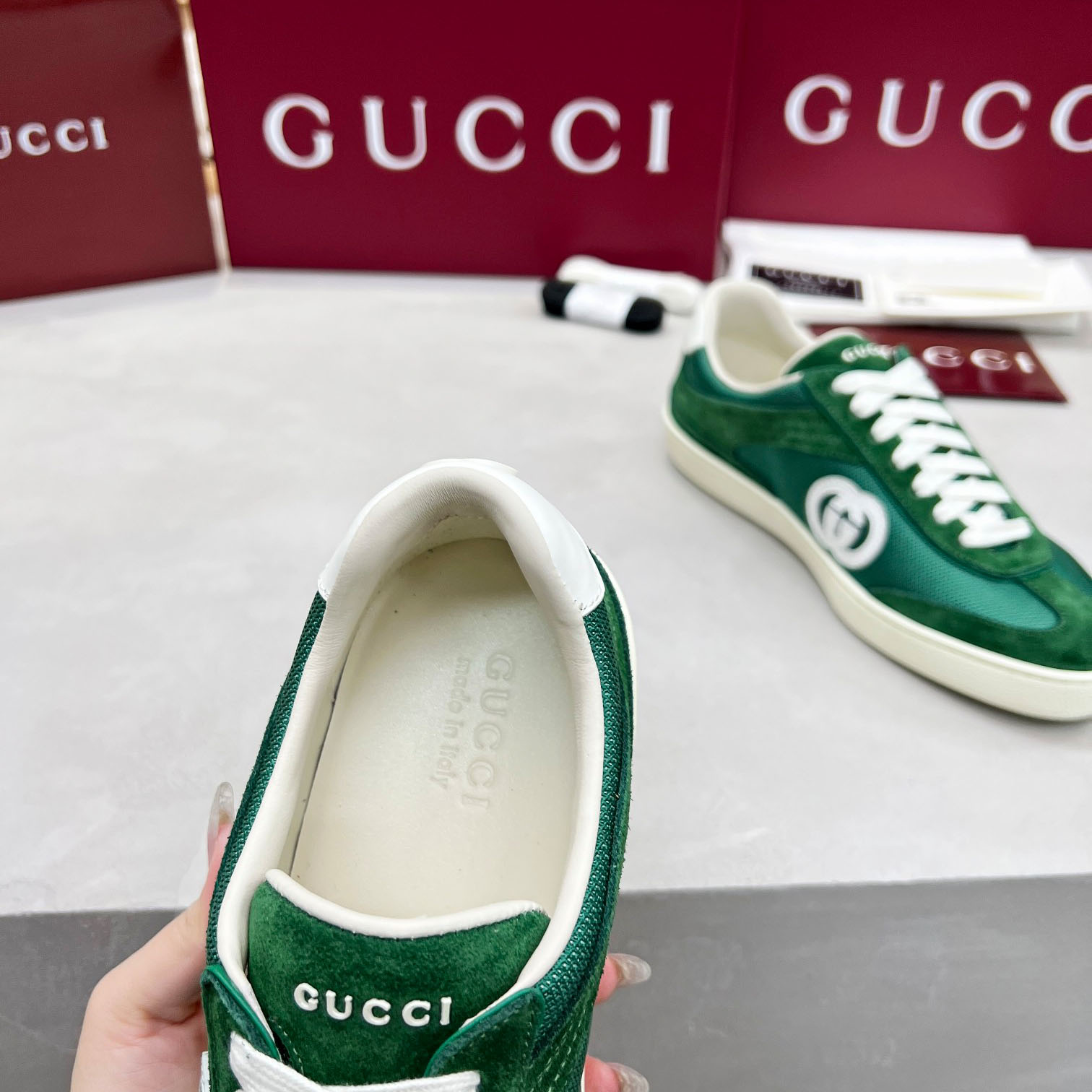 Gucci G75 Sneaker - FashionPlug