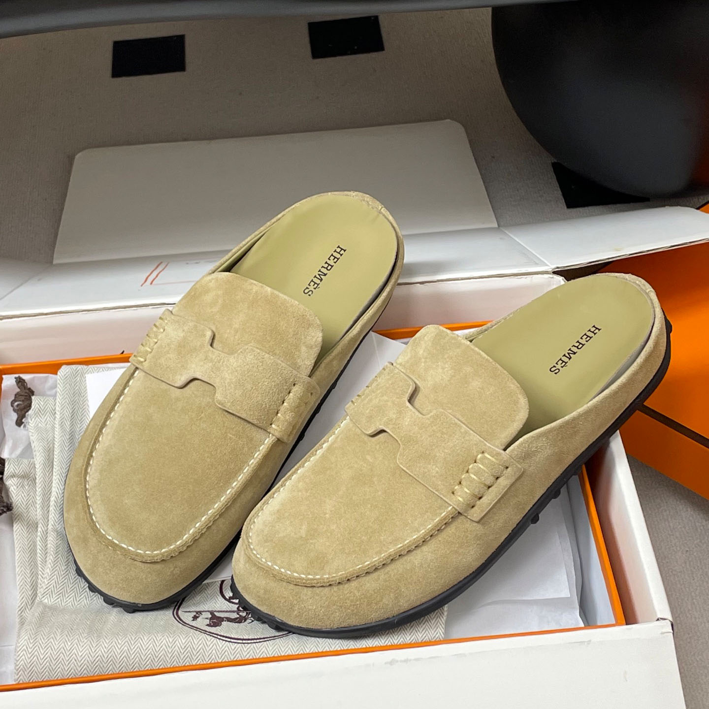 Hermes Mix Mule - FashionPlug