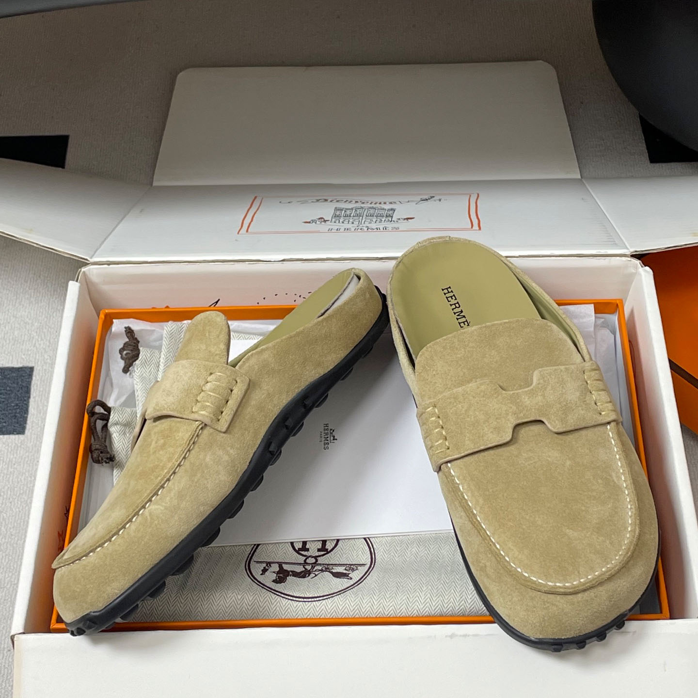 Hermes Mix Mule - FashionPlug