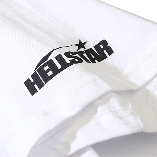 Hellstar Breaking News T-Shirt 'White' - FashionPlug