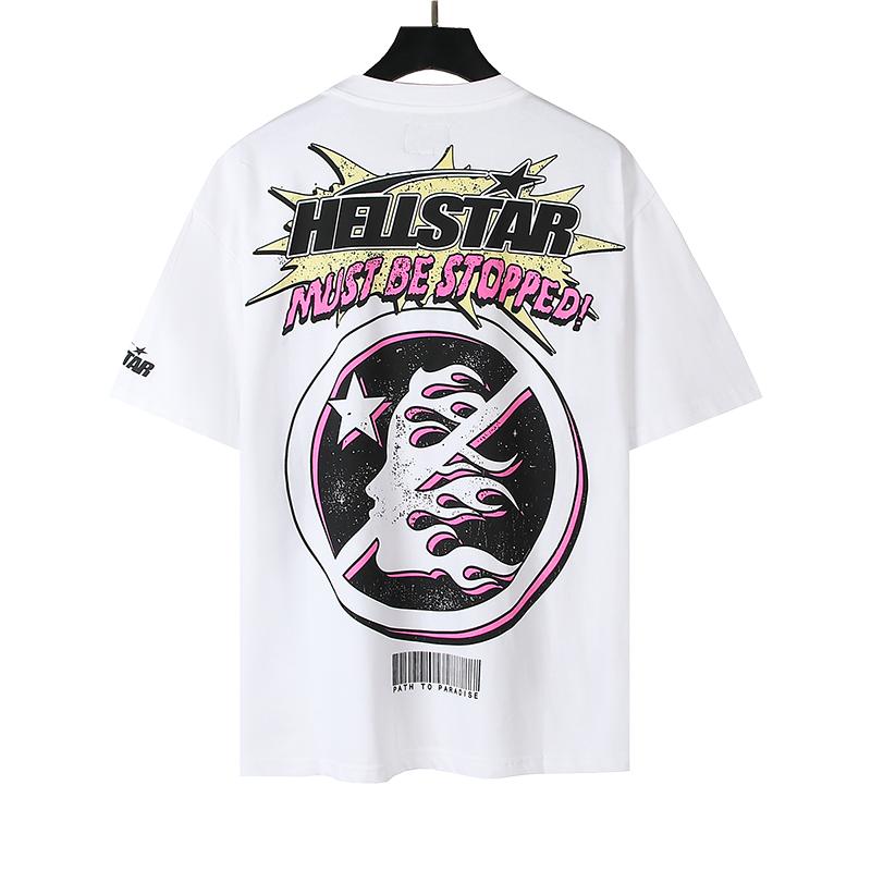 Hellstar Breaking News T-Shirt 'White' - FashionPlug