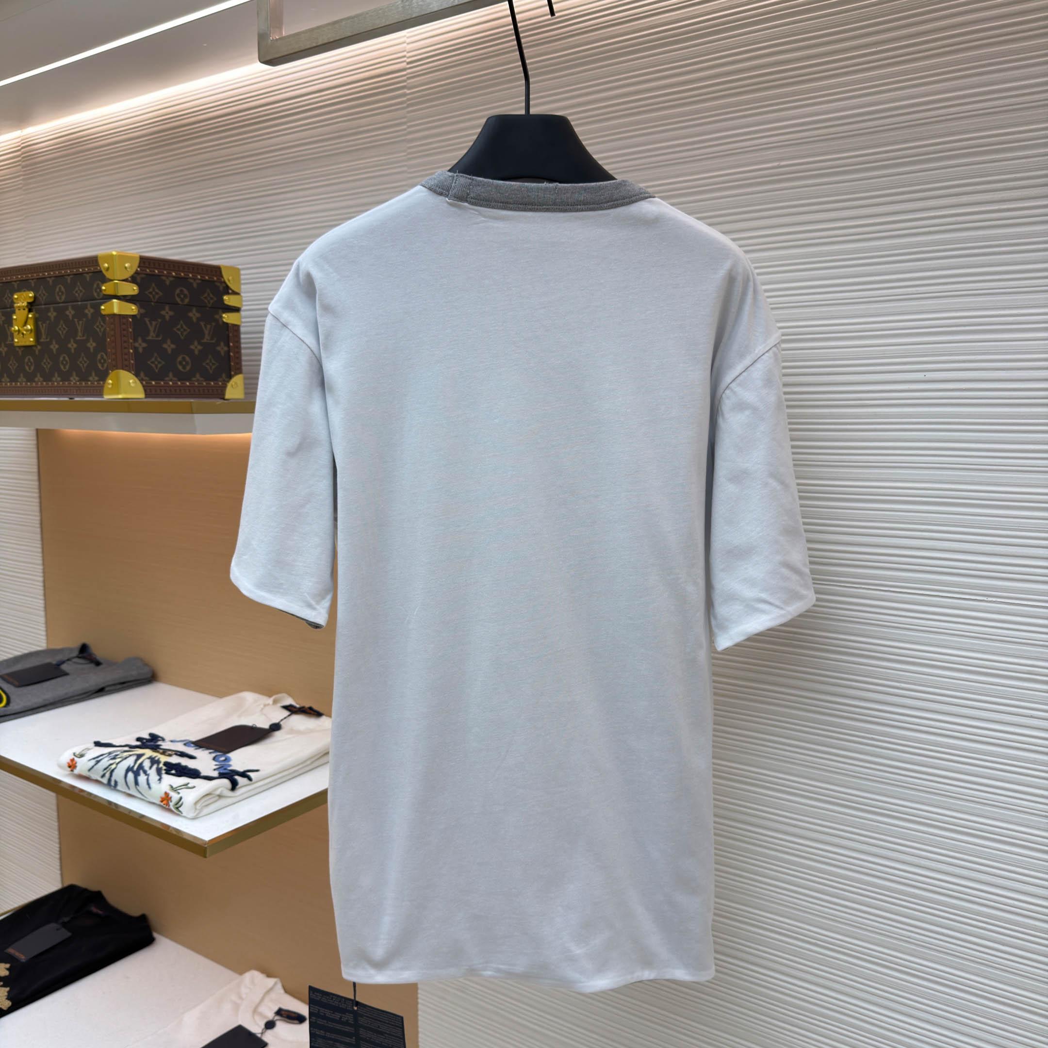 Balenciaga Reversible Cotton T-shirt - FashionPlug