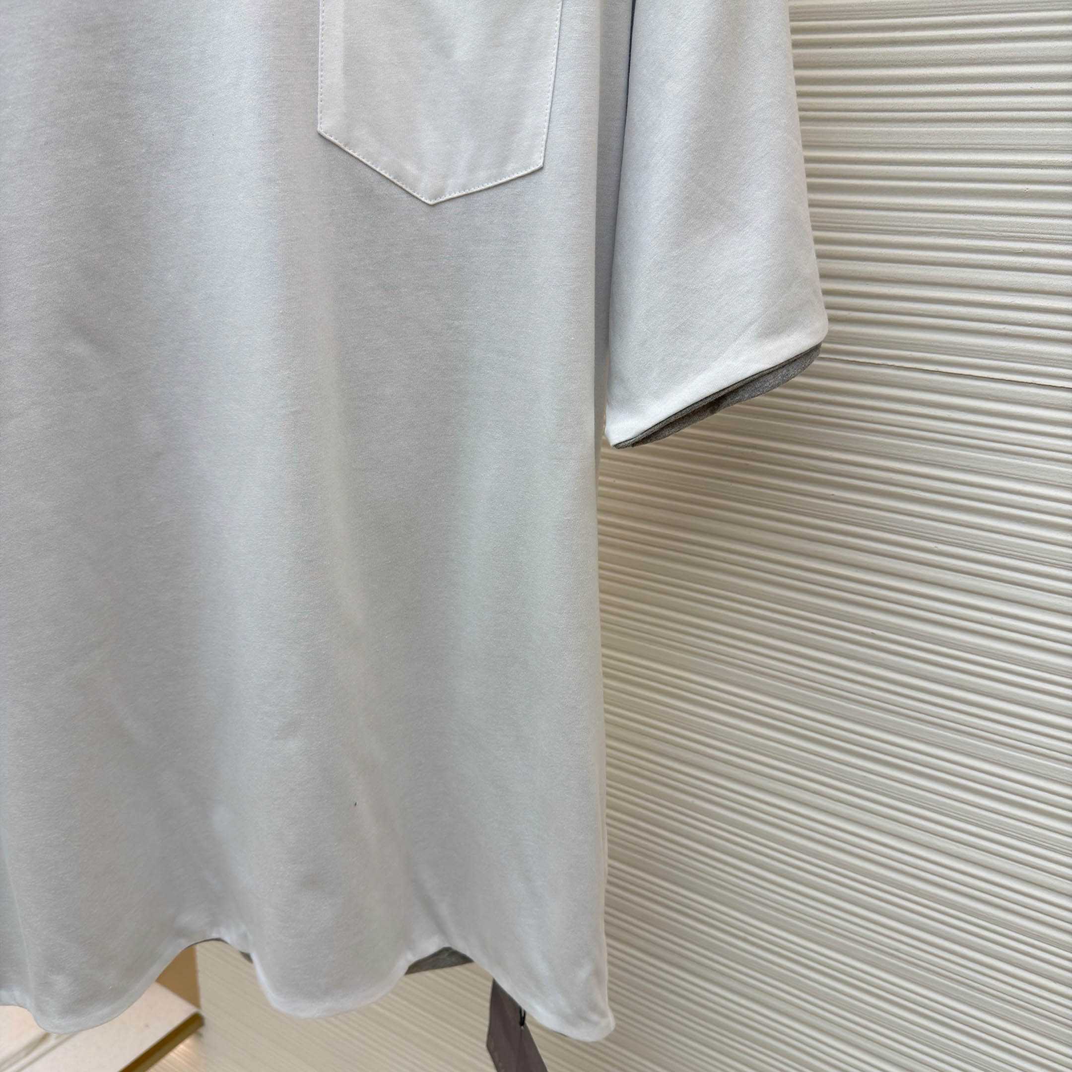 Balenciaga Reversible Cotton T-shirt - FashionPlug