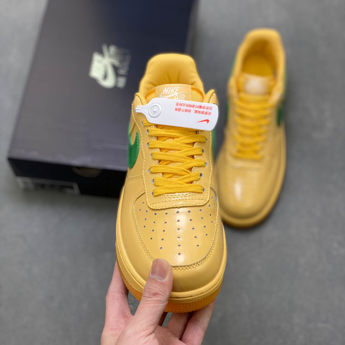 Nike Air Force 1 Topaz Gold And Light Laser Orange  IO4489-700 - FashionPlug