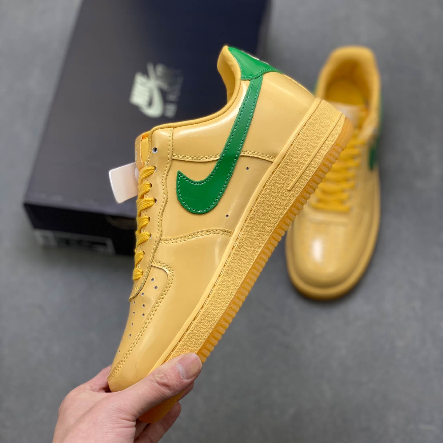 Nike Air Force 1 Topaz Gold And Light Laser Orange  IO4489-700 - FashionPlug