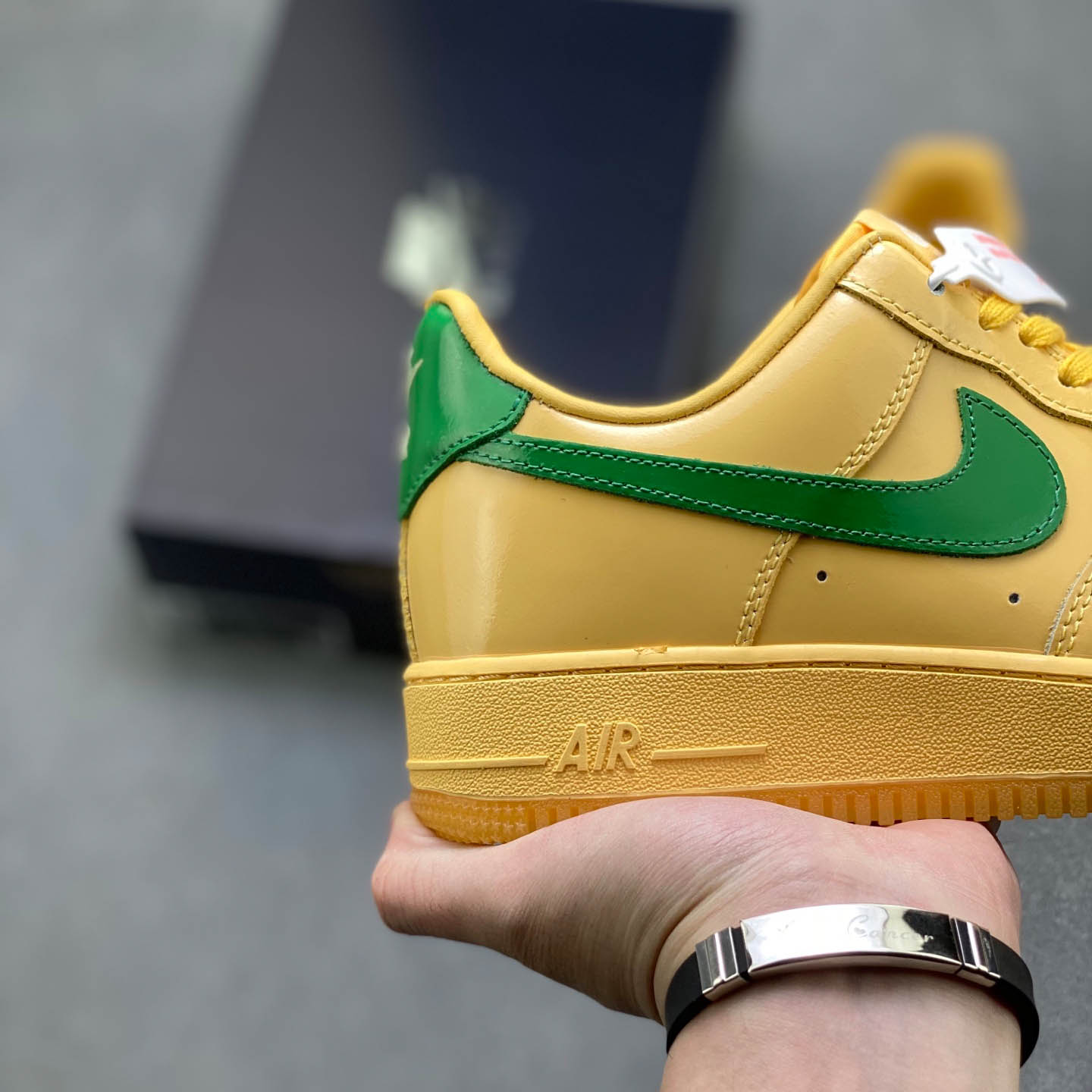 Nike Air Force 1 Topaz Gold And Light Laser Orange  IO4489-700 - FashionPlug