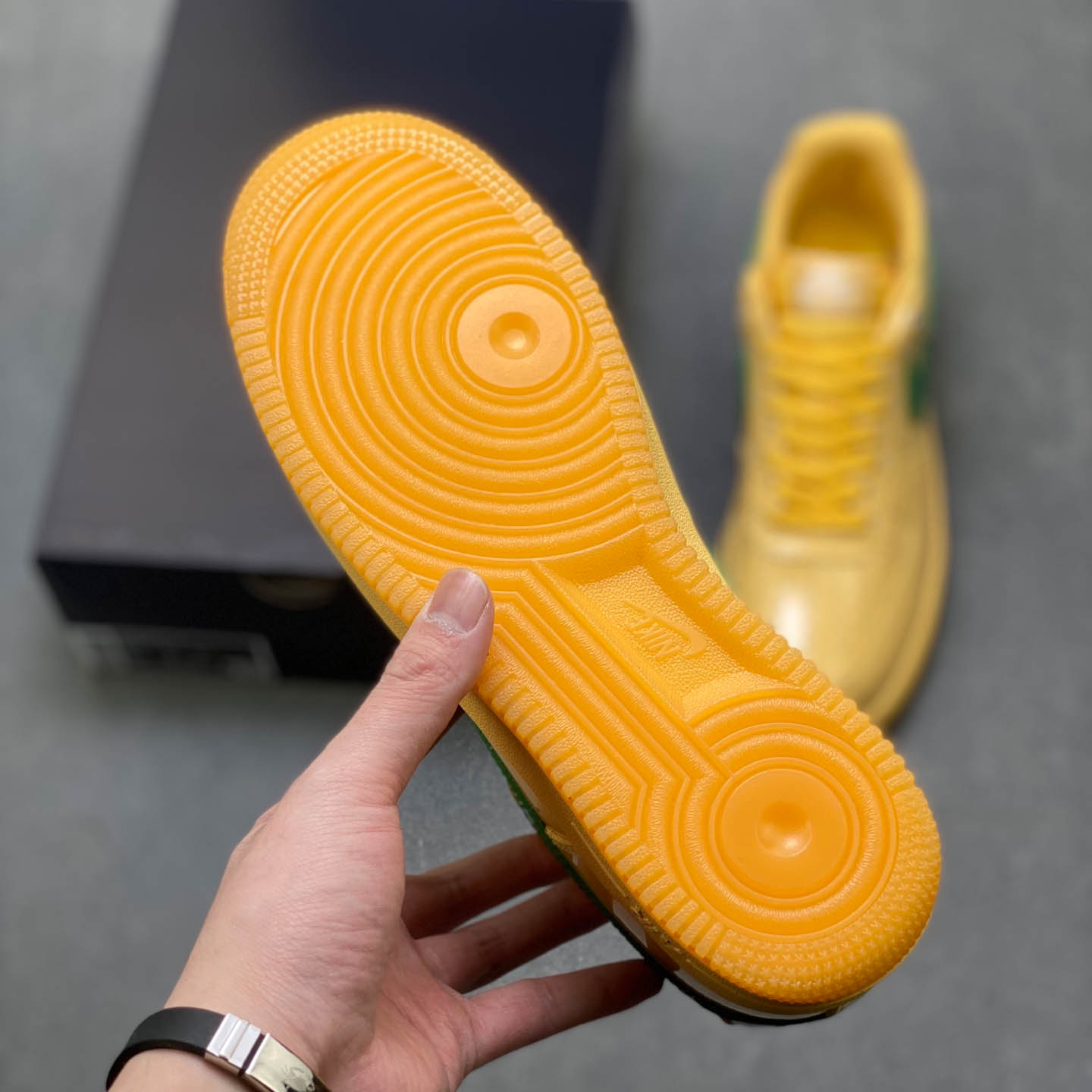 Nike Air Force 1 Topaz Gold And Light Laser Orange  IO4489-700 - FashionPlug